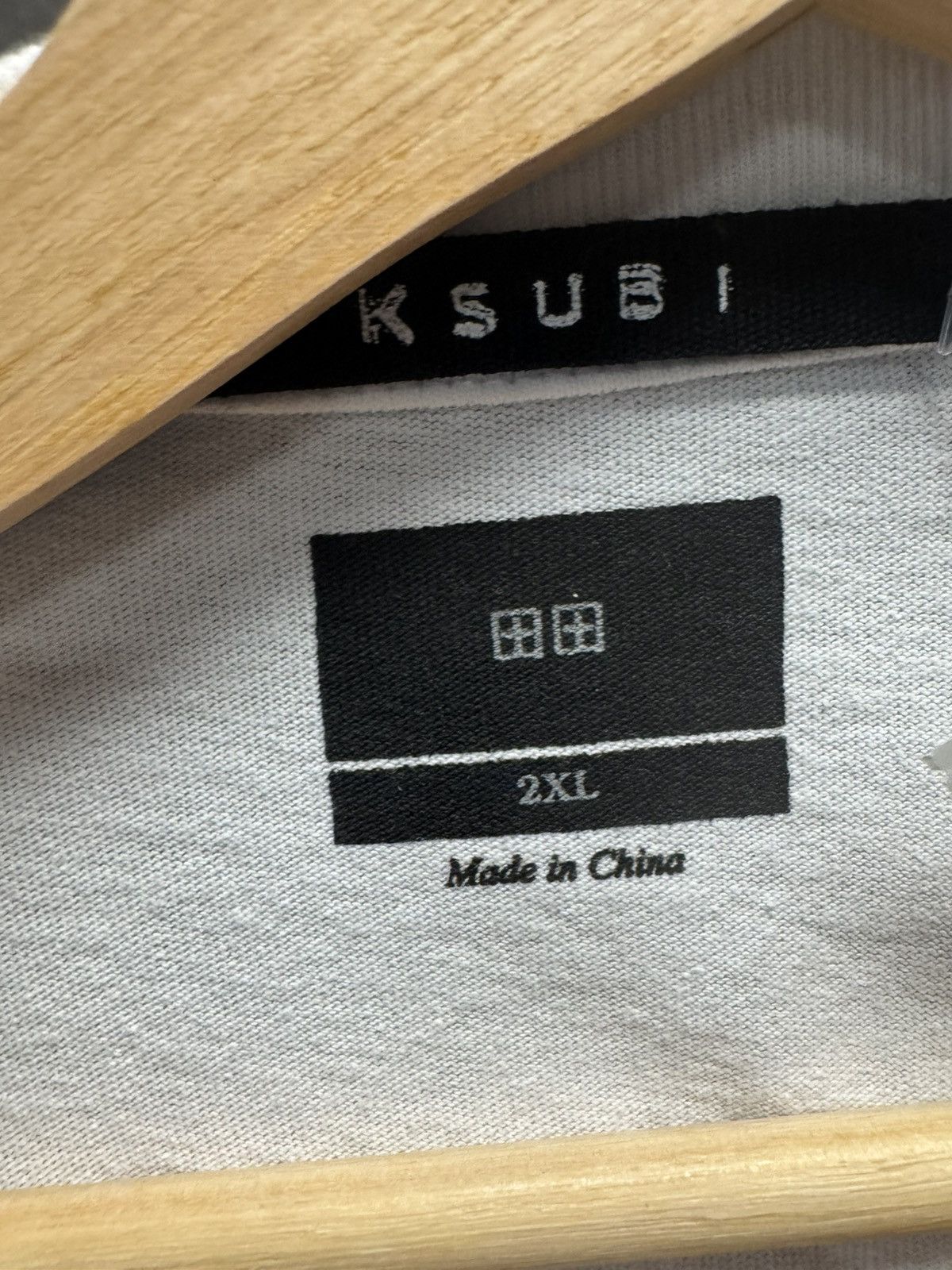 Ksubi Ksubi 23 Biggie Tee True White Size US XXL / EU 58 / 5 - 4 Thumbnail