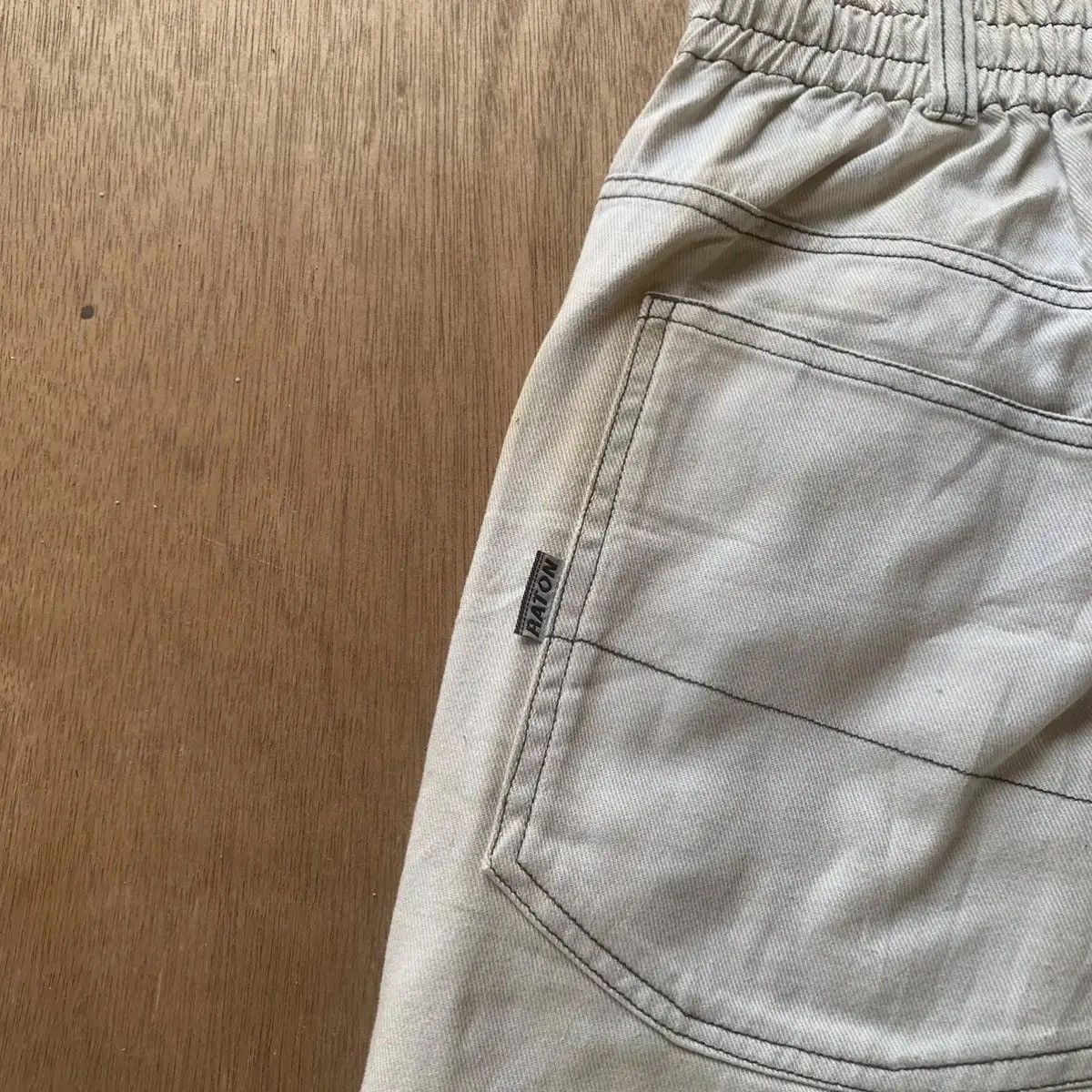 Japanese Brand VINTAGE RATION LAVEUR TROUSERS SPRINGWAIST BAGGY CARGO PANTS Size US 34 / EU 50 - 11 Thumbnail