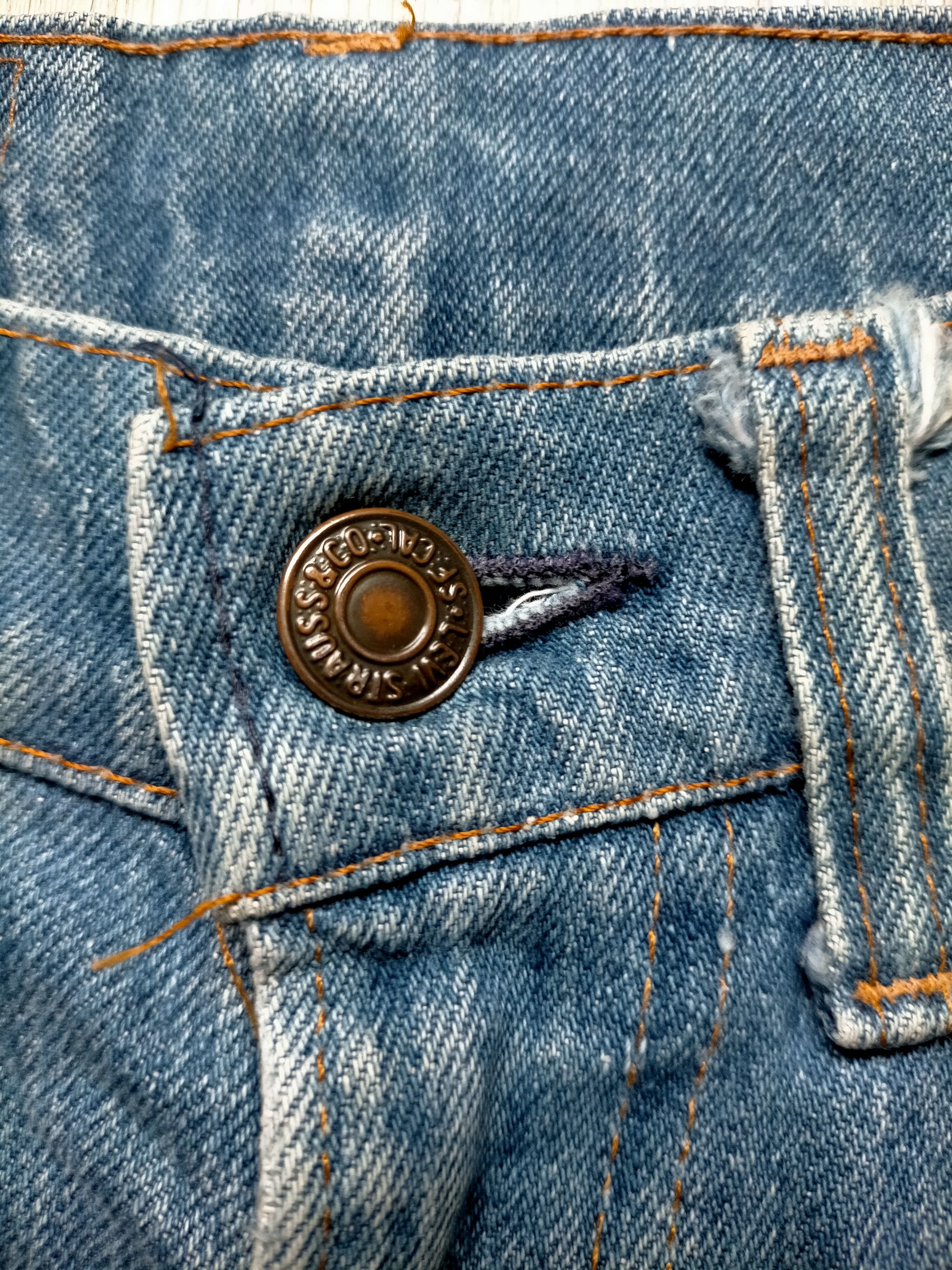 Levi's Vintage 70s-80s Levis 517 Oren Tab Button 8 Boot cut Denim Size US 28 / EU 44 - 17 Thumbnail