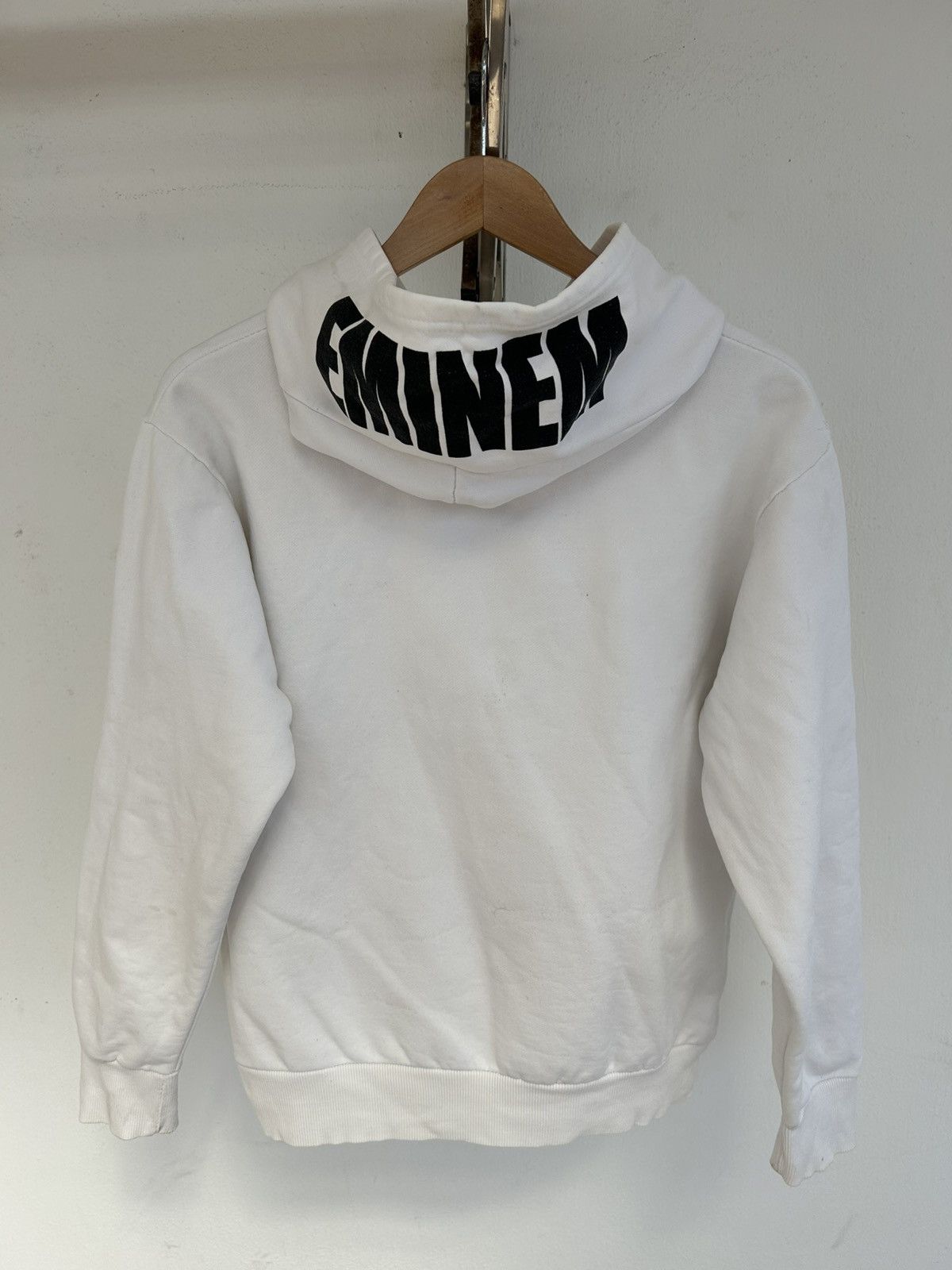 Eminem Vintage Eminem White Hoodie Size US M / EU 48-50 / 2 - 2 Thumbnail