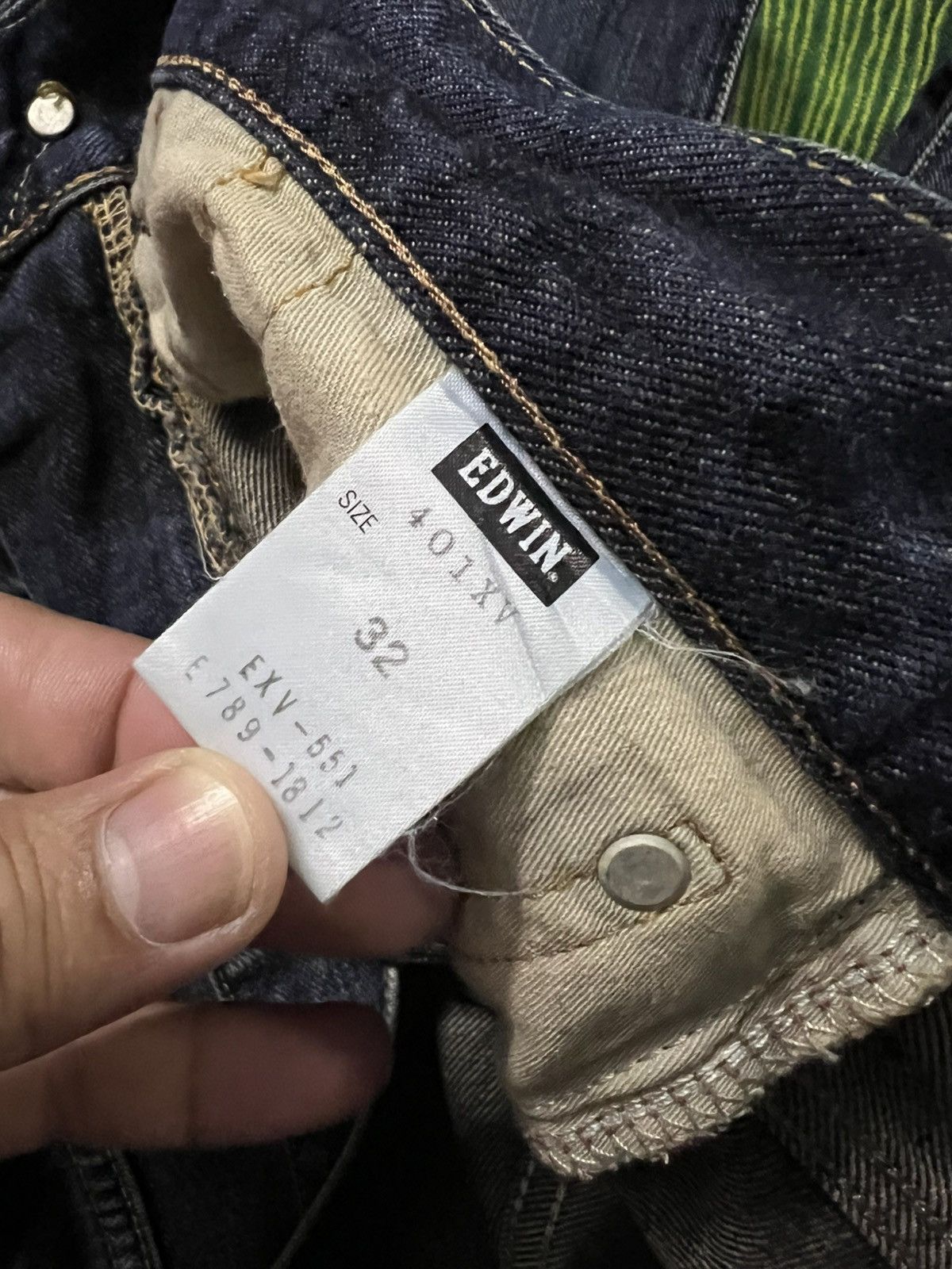 If Six Was Nine Edwin Exclusive Vintage Flare Claw Bootcut Jean Size US 33 - 16 Thumbnail