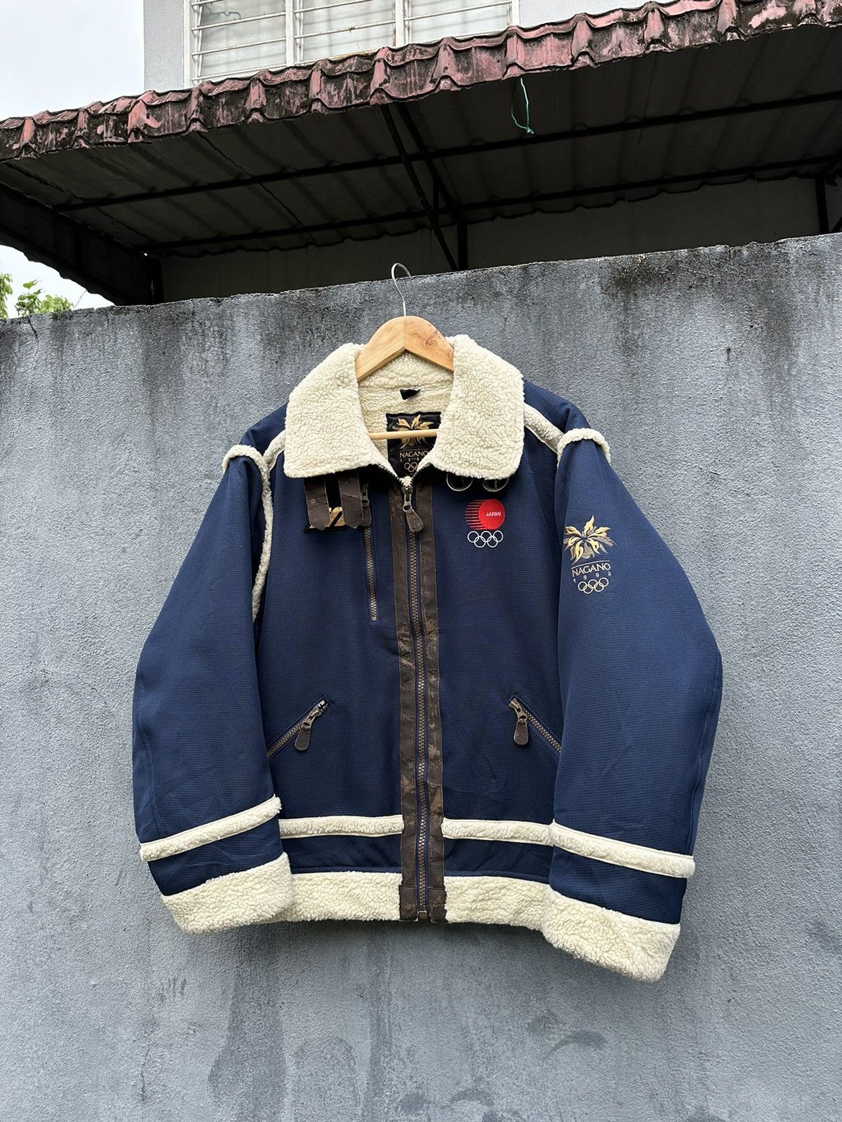 Vintage Vintage Mizuno 1998 Nagano Winter Olympic Japan Team Jacket Size US S / EU 44-46 / 1 - 3 Thumbnail