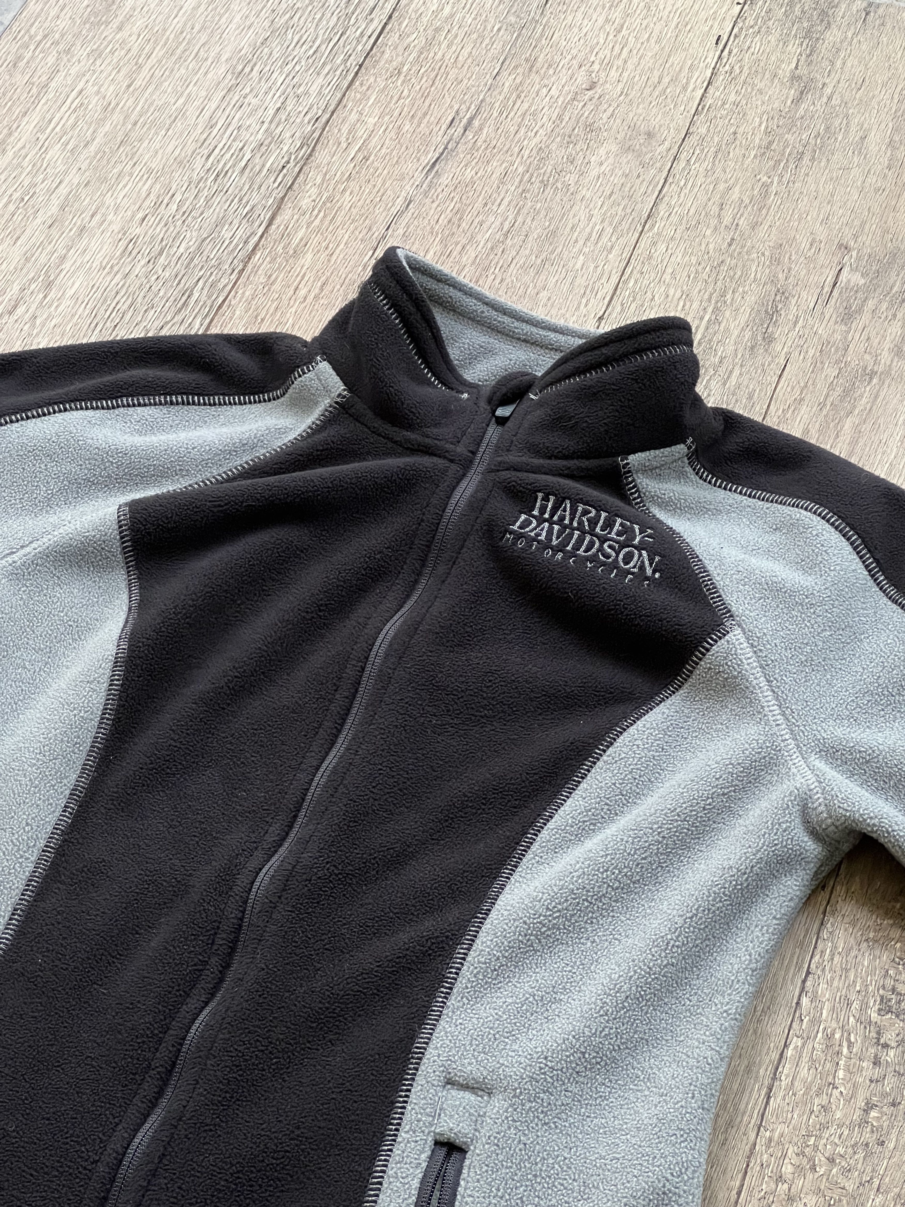 Harley Davidson Harley Davidson 2000's Zip-up Fleece Jacket Sz S Size S / US 4 / IT 40 - 2 Thumbnail