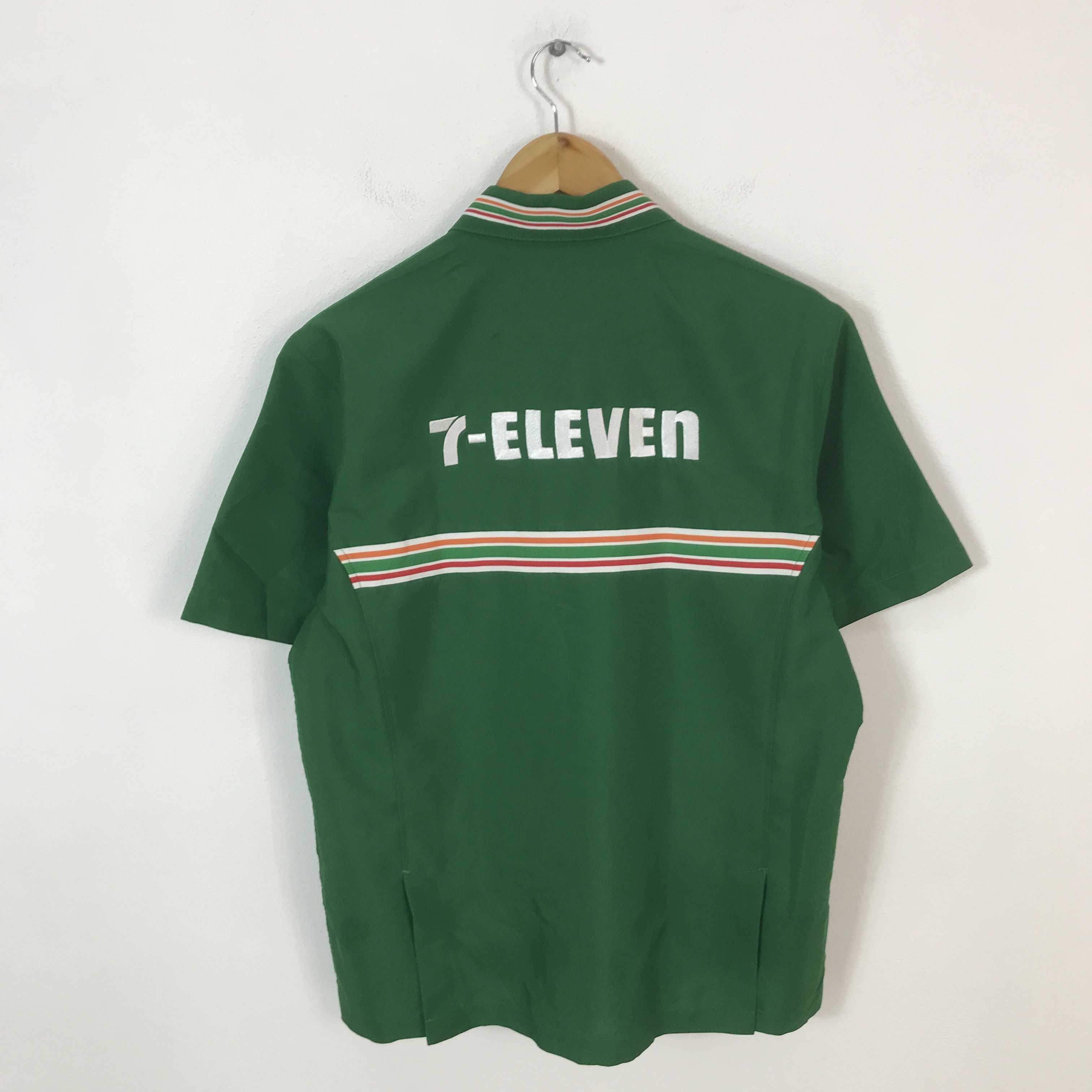 Japanese Brand vintage 7 eleven shirt Jacket jacket Size US M / EU 48-50 / 2 - 1 Thumbnail