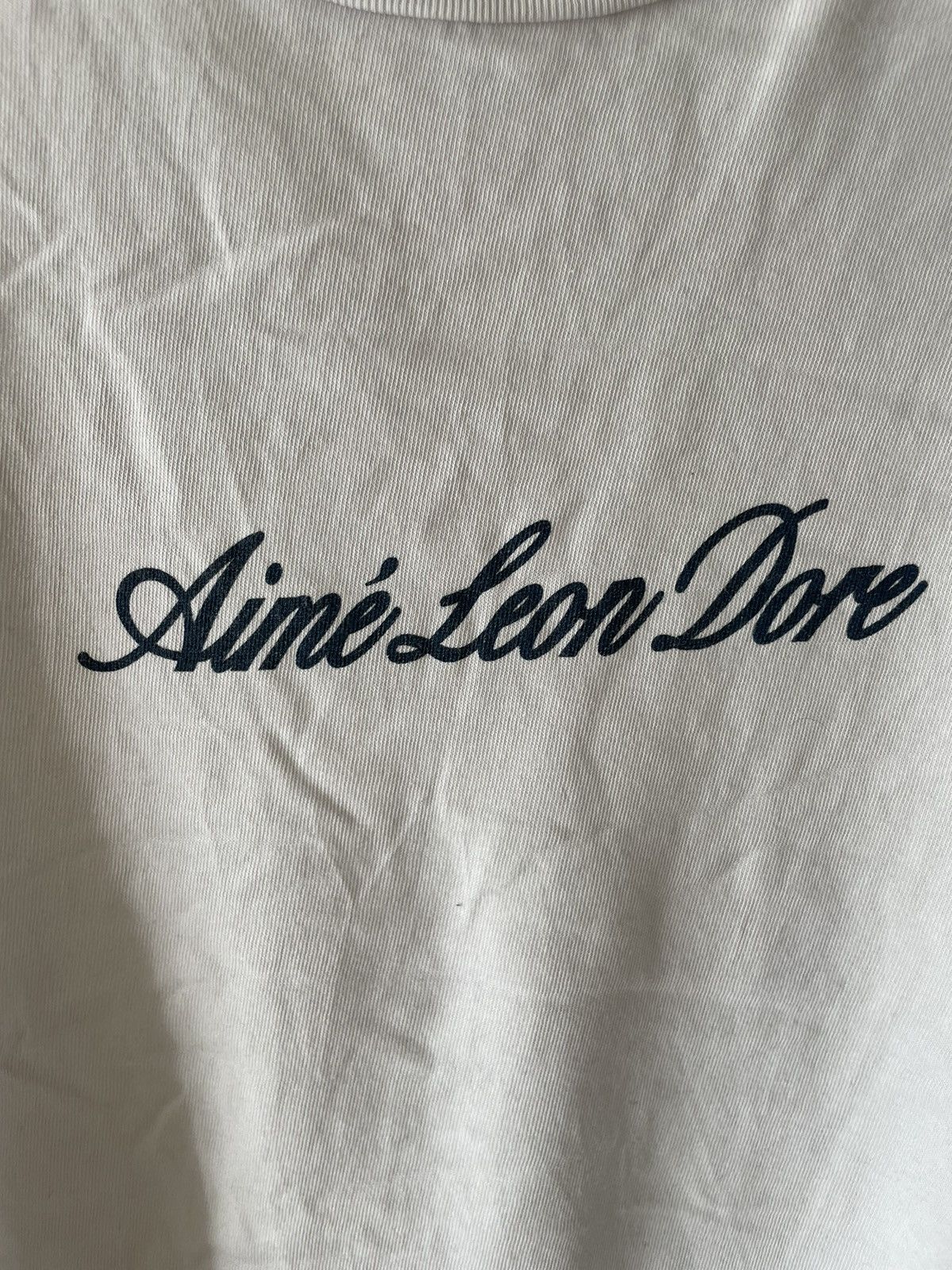 Aime Leon Dore White Aimé Leon Dore t-shirt Size US L / EU 52-54 / 3 - 4 Thumbnail