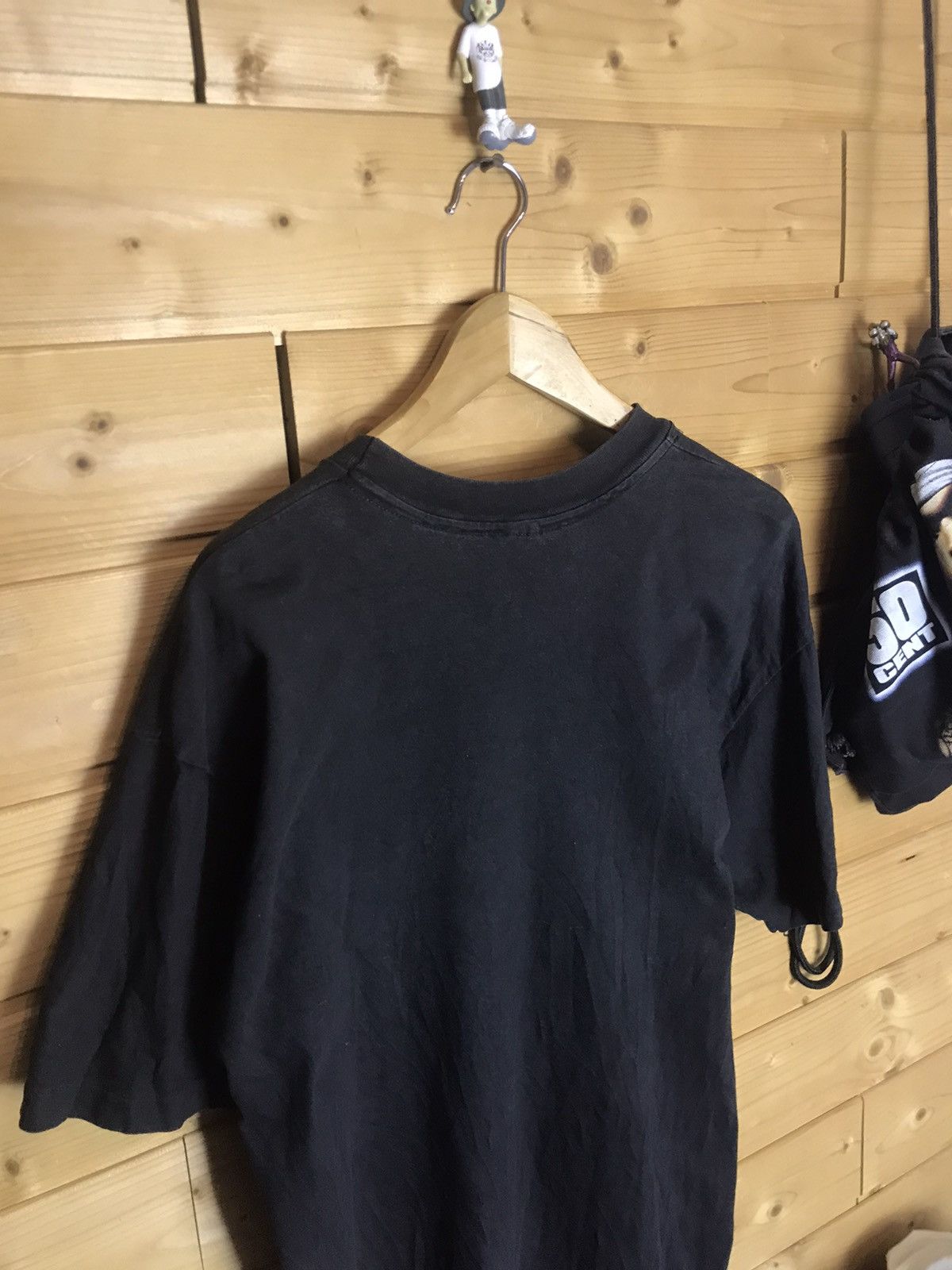 Vintage Vintage 1992 Bash car flame single stitch t-shirt Size US L / EU 52-54 / 3 - 13 Thumbnail