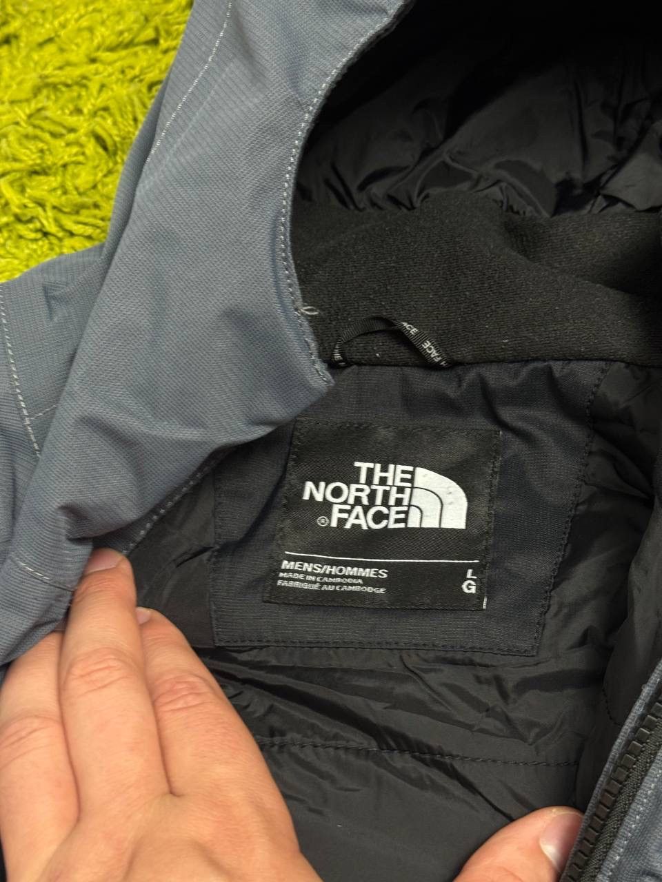 The North Face TNF DryVent Hooded Jacket Gray Size US L / EU 52-54 / 3 - 9 Thumbnail