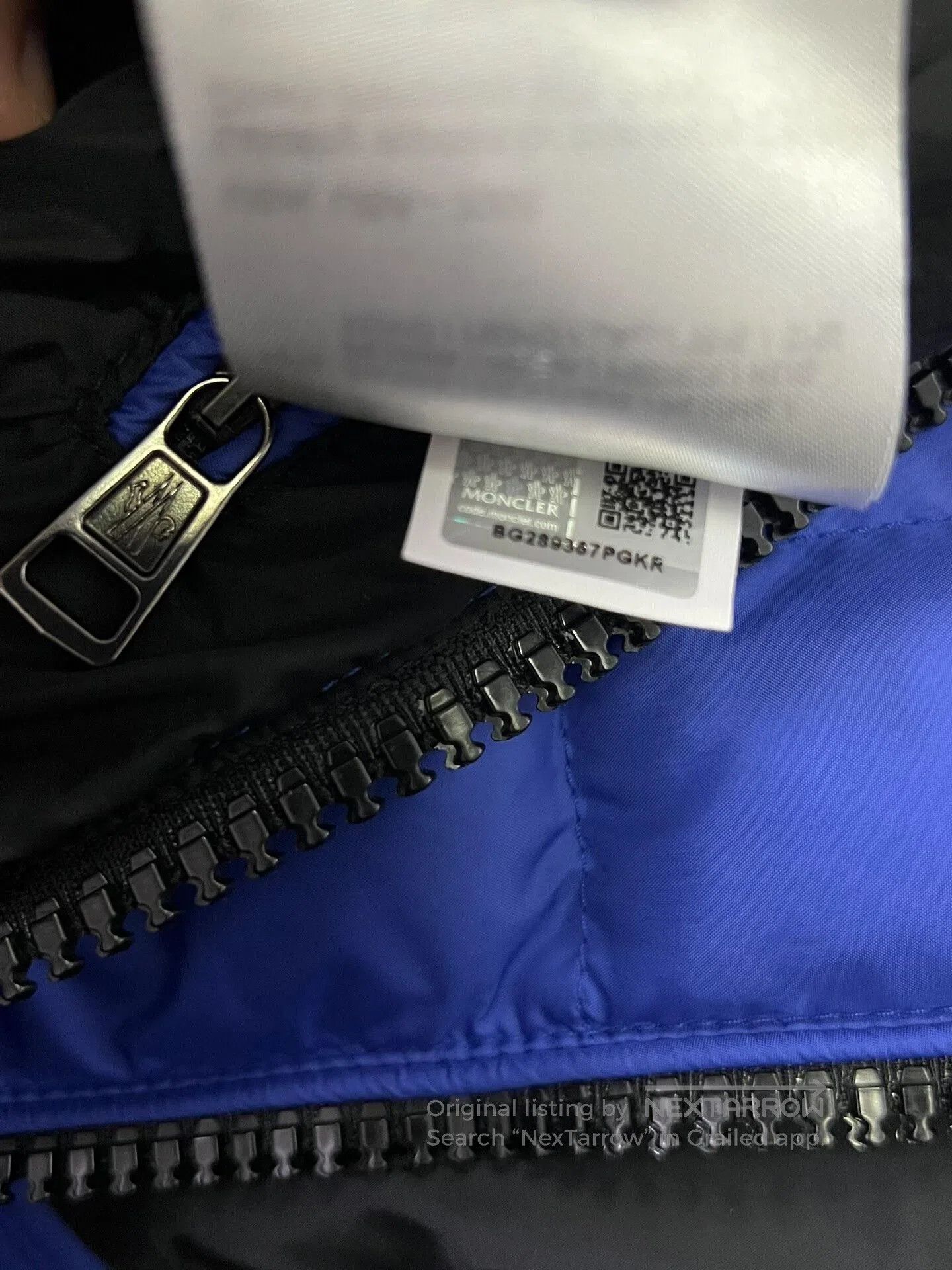 Moncler Moncler Aubin Men's Moto Down Jacket. Size US L / EU 52-54 / 3 - 9 Thumbnail