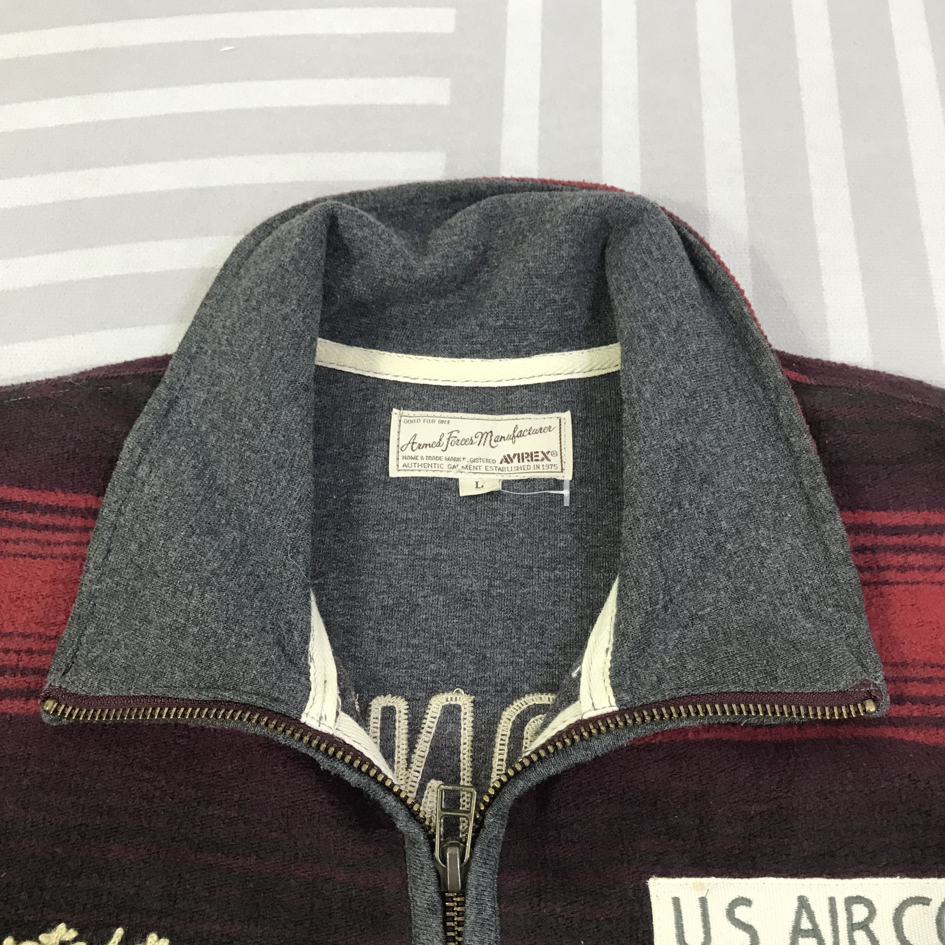 Avirex Vintage Avirex U.S Air Corps Zipper Jacket K124B6 Size US L / EU 52-54 / 3 - 5 Thumbnail