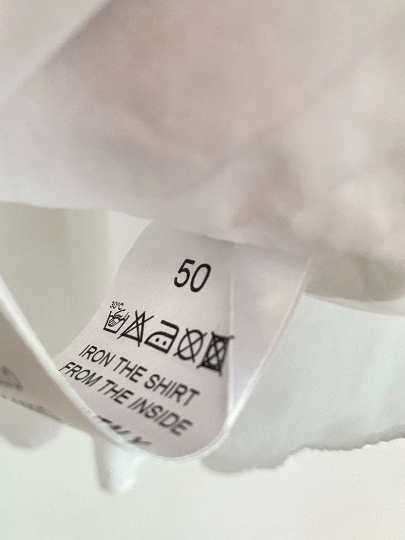Raf Simons Raf simons White show portrait shirt Size US M / EU 48-50 / 2 - 5 Thumbnail