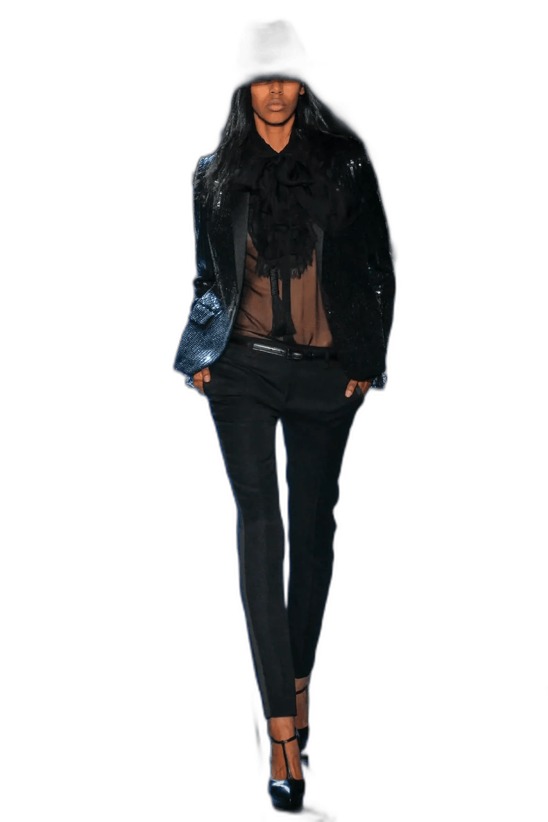 Saint Laurent Paris saint laurent sequin suit jacket Size US M / EU 48-50 / 2 - 1 Thumbnail