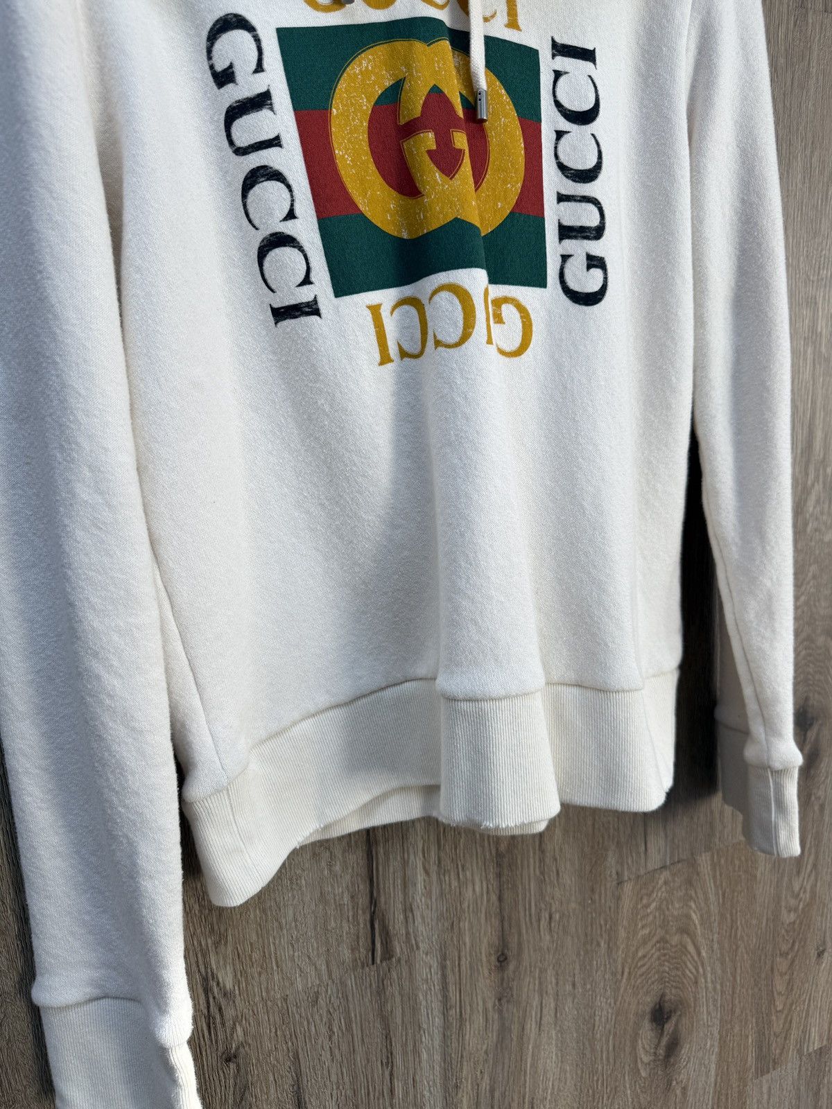Gucci Gucci White Hoodie Size US S / EU 44-46 / 1 - 4 Thumbnail
