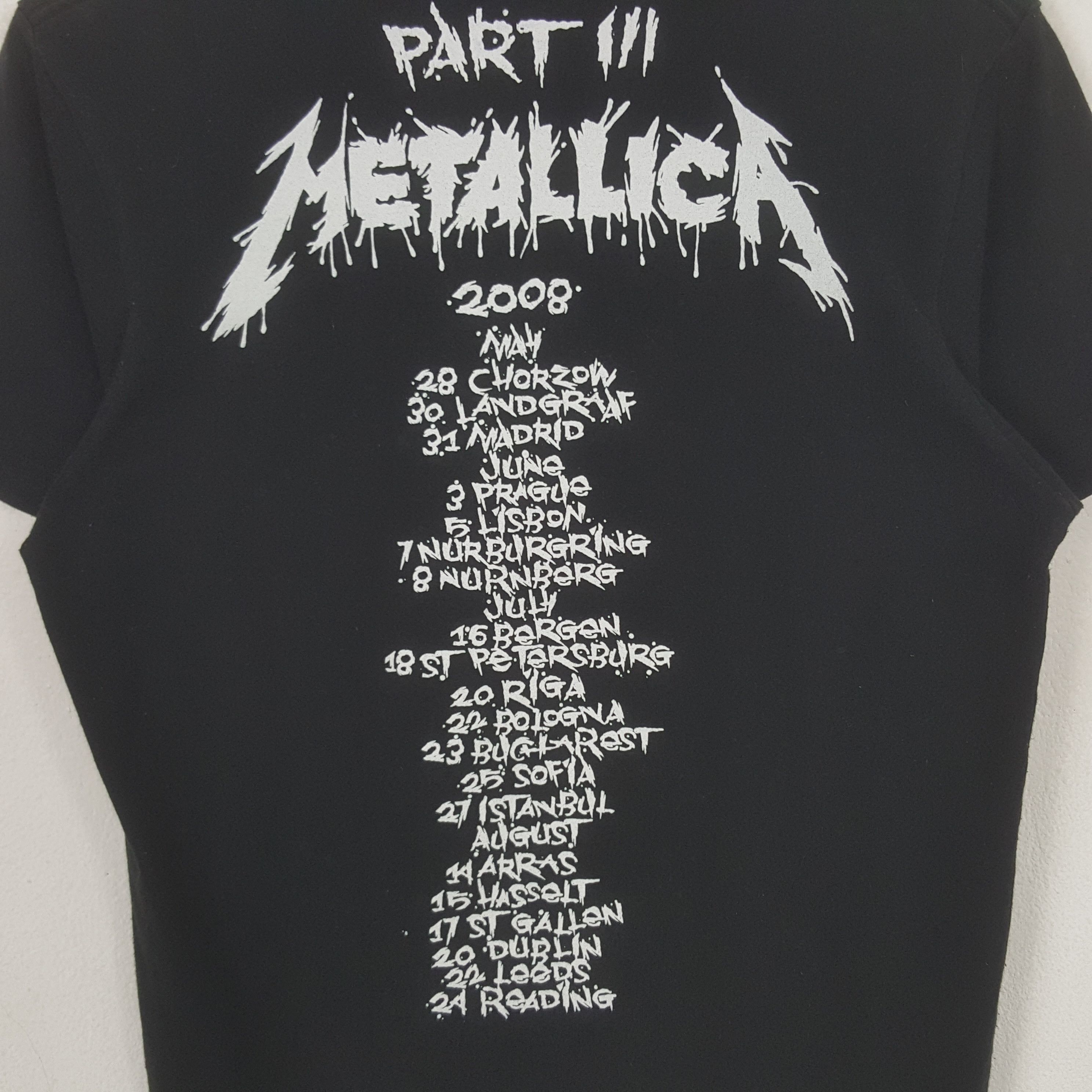 Metallica Vintage Metallica American Rock Band UT Tshirt RR29 Size US M / EU 48-50 / 2 - 4 Thumbnail