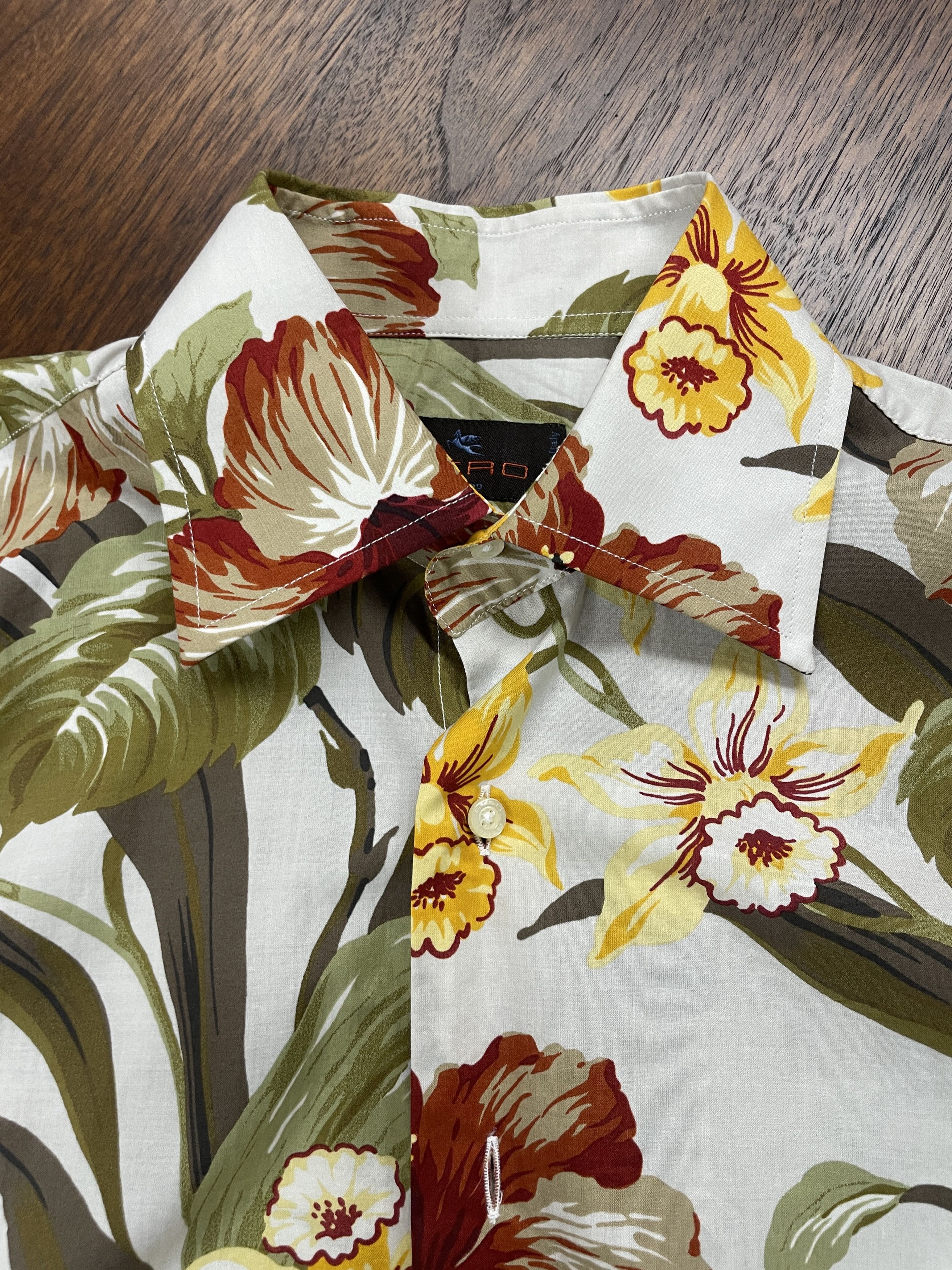 Etro floral shirt Size US M / EU 48-50 / 2 - 3 Thumbnail