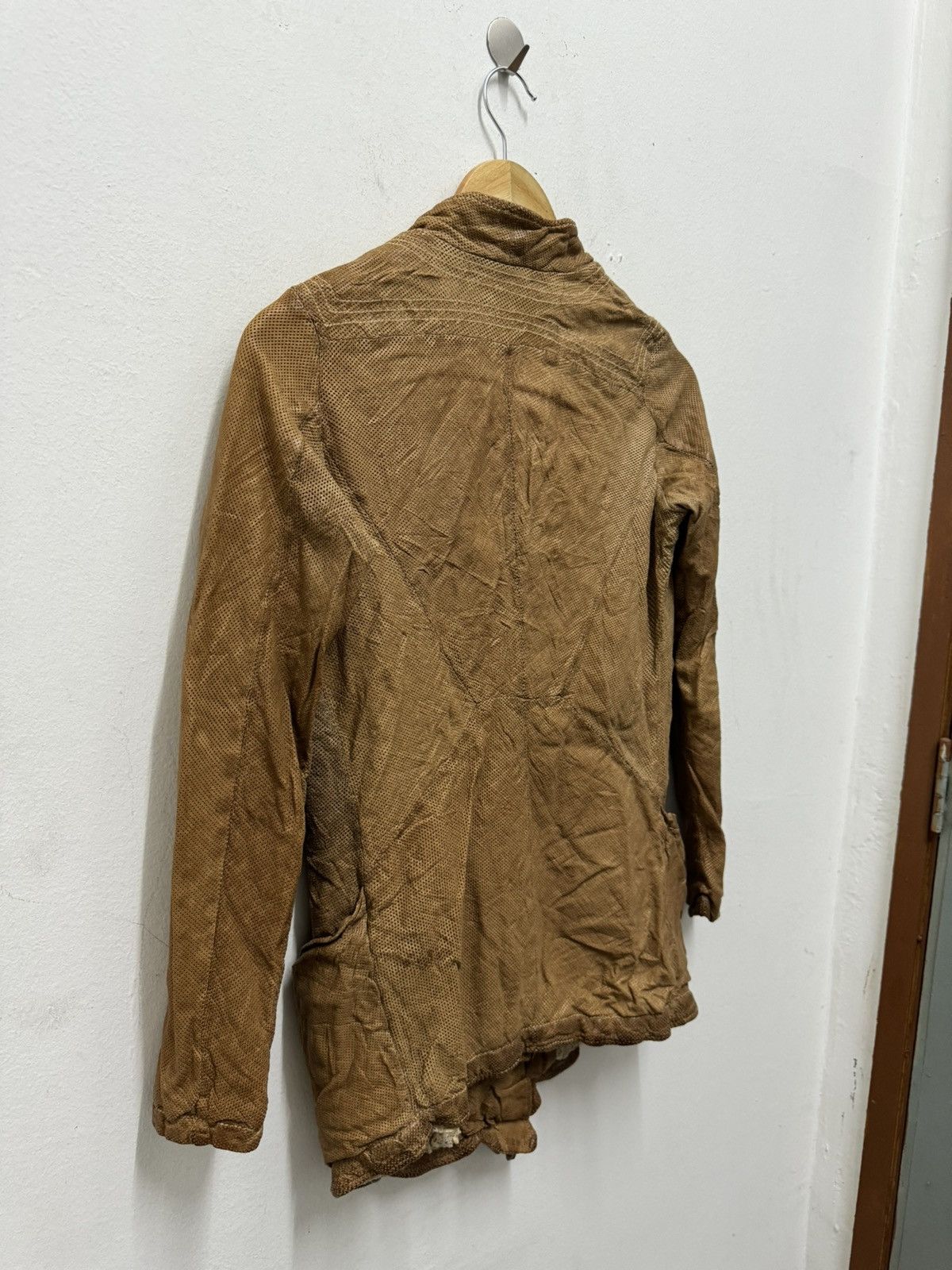 Vintage Giorgio Brato leather jacket Size US XXS / EU 40 - 15 Thumbnail