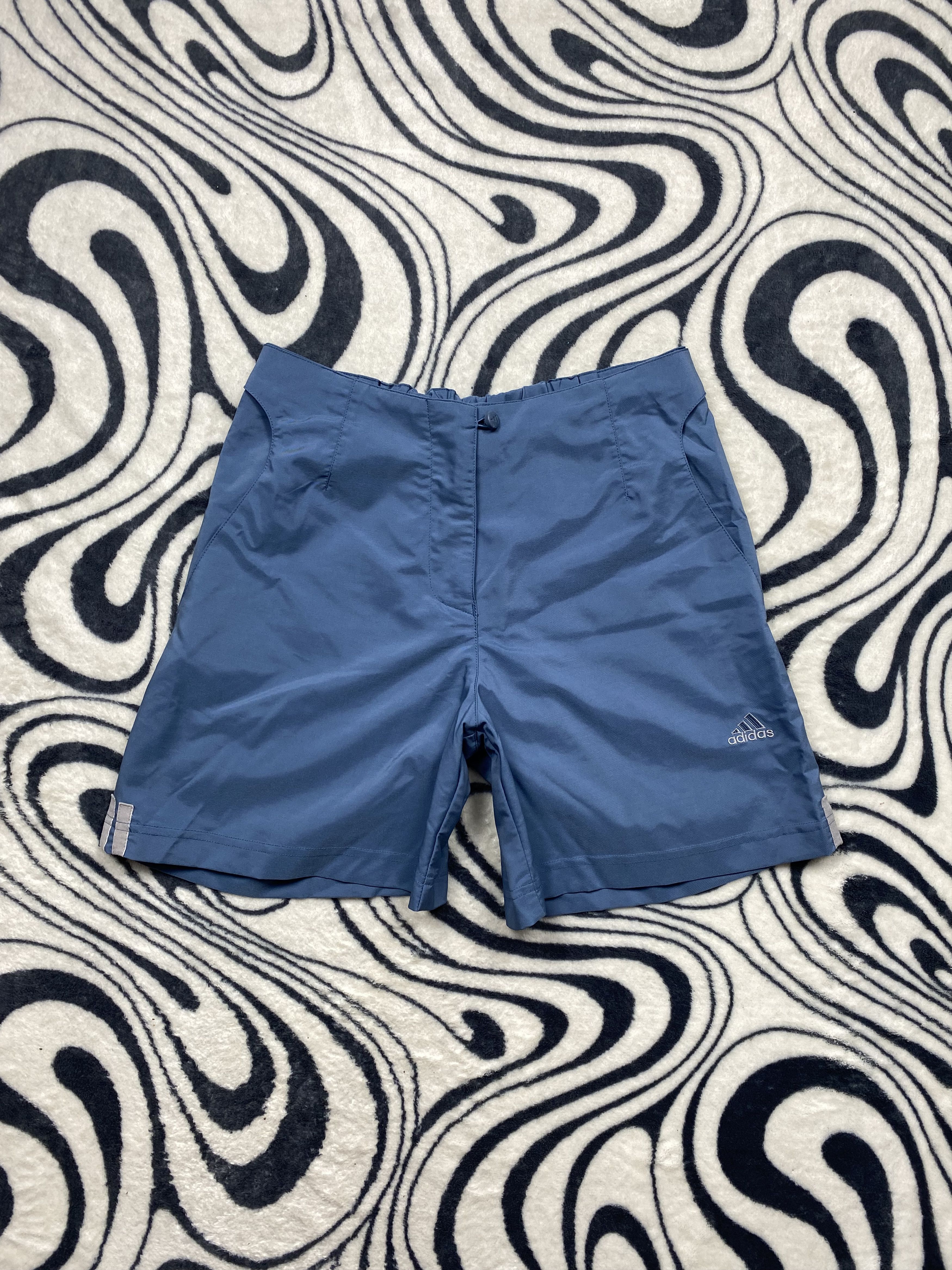 Adidas Adidas 90s Vintage Womens Nylon Shorts Ladies Size 32" / US 10 / IT 46 - 1 Thumbnail