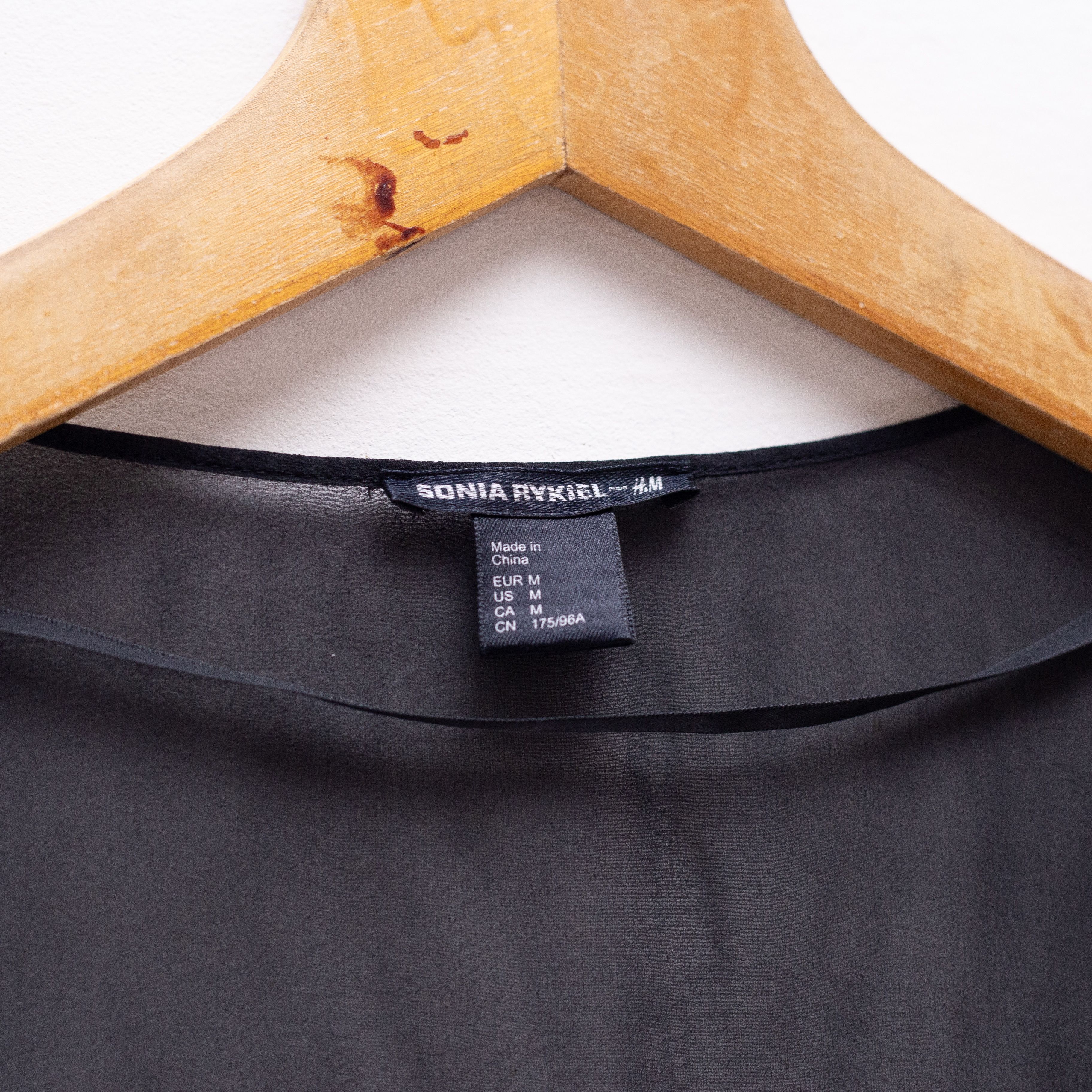 Sonia Rykiel SONIA RYKIEL for H&M Black Silk Mesh Evening Tank Dress Size M / US 6-8 / IT 42-44 - 3 Thumbnail