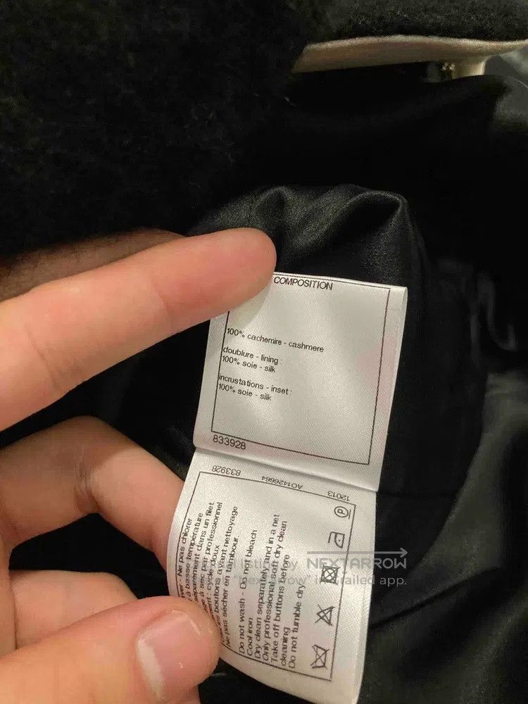 Chanel Chanel Forest series black and white lapel two-pocket jack Size XXS / US 00 / IT 34 - 5 Thumbnail