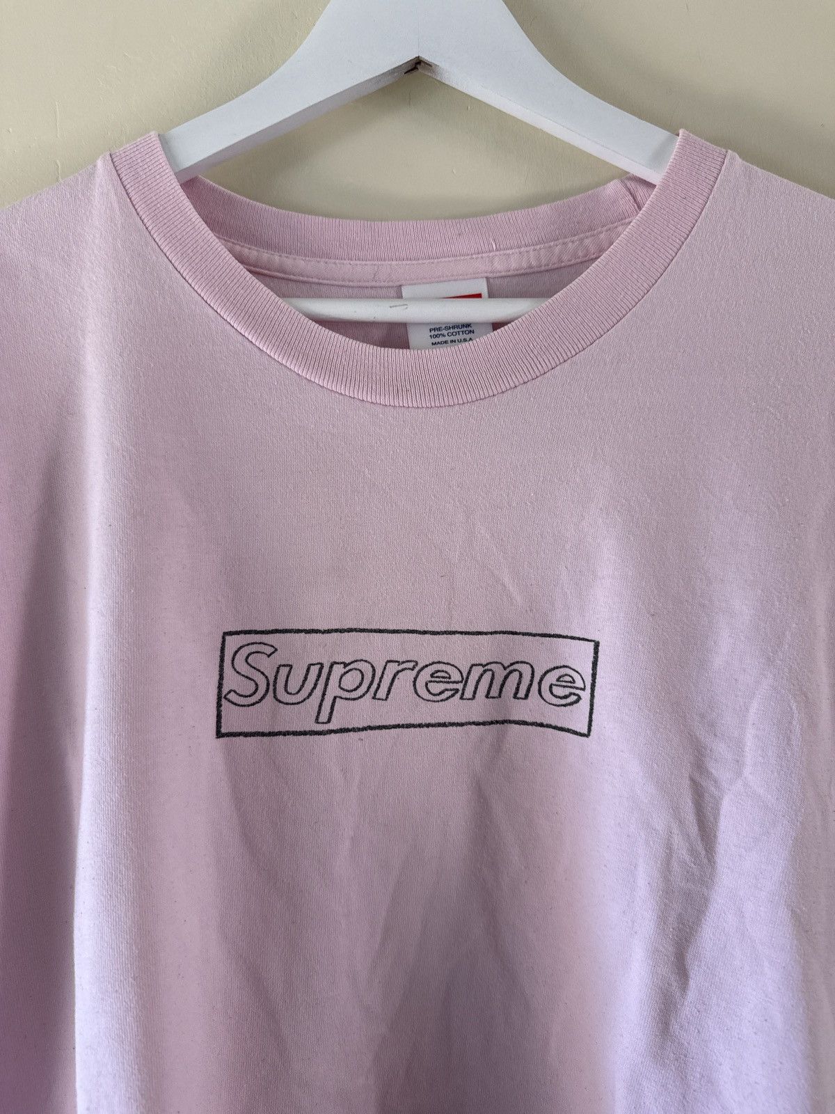 Supreme Supreme Pink T-Shirt Size US M / EU 48-50 / 2 - 1 Thumbnail