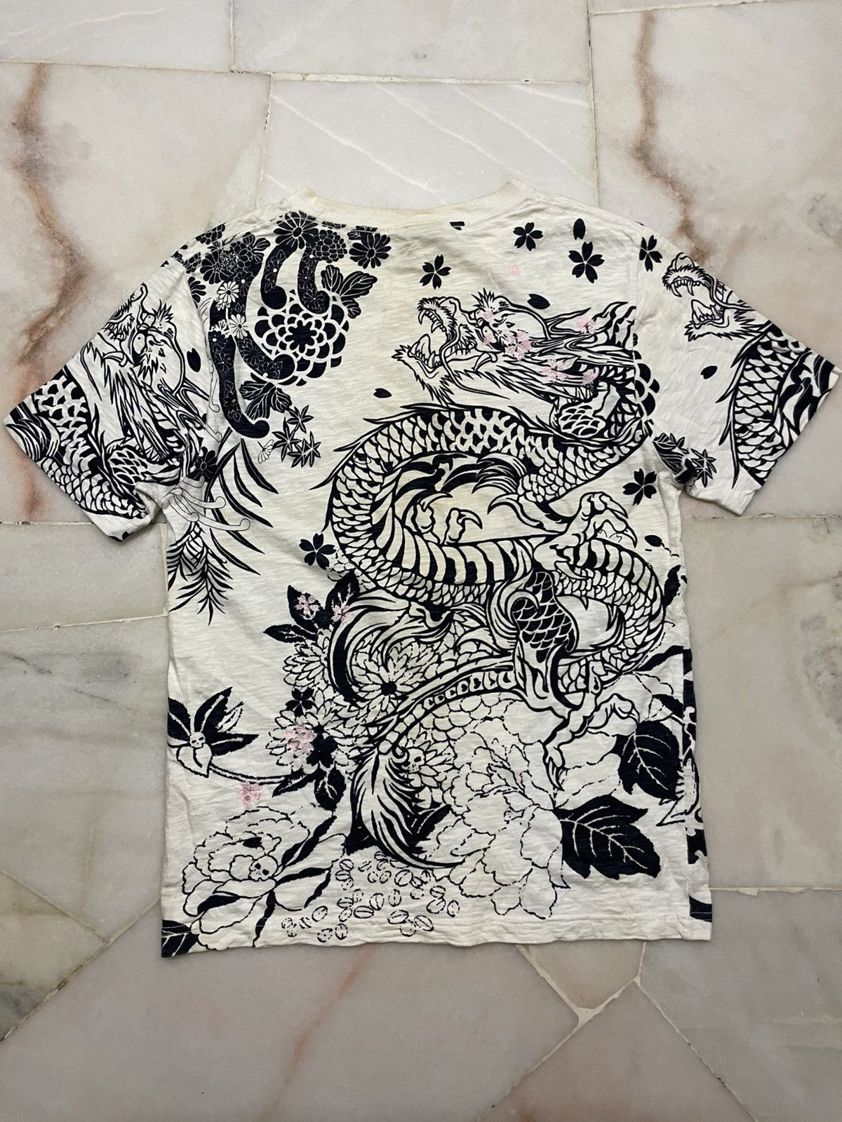 Seditionaries Japanese Culture Tattoo Dragon 3D Print Yakuza Style T-Shirt Size US S / EU 44-46 / 1 - 15 Thumbnail