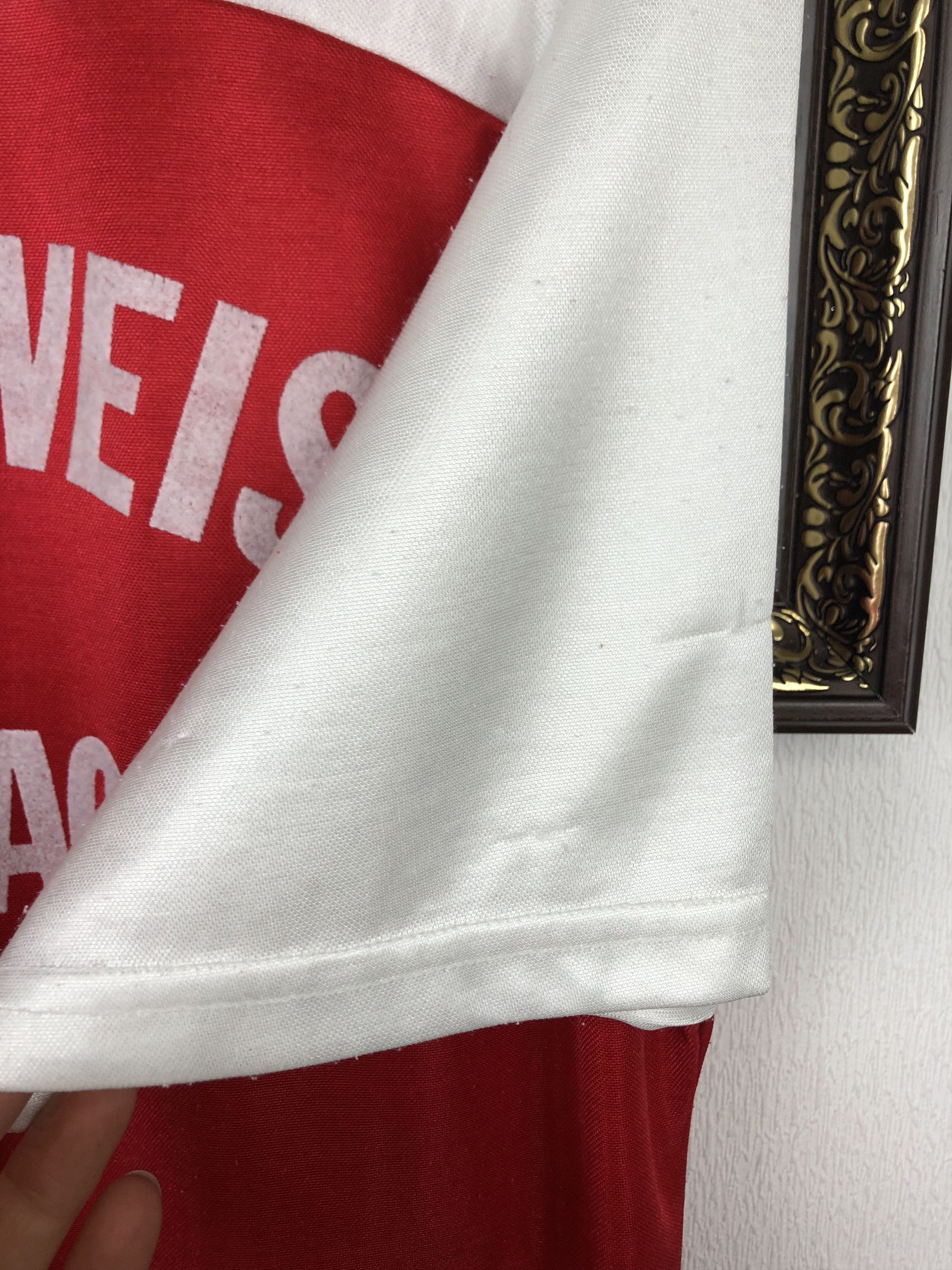 Vintage Vintage SG Rot-Weiss Neuenhagen Football Shirt Soccer Jersey Size US L / EU 52-54 / 3 - 9 Thumbnail