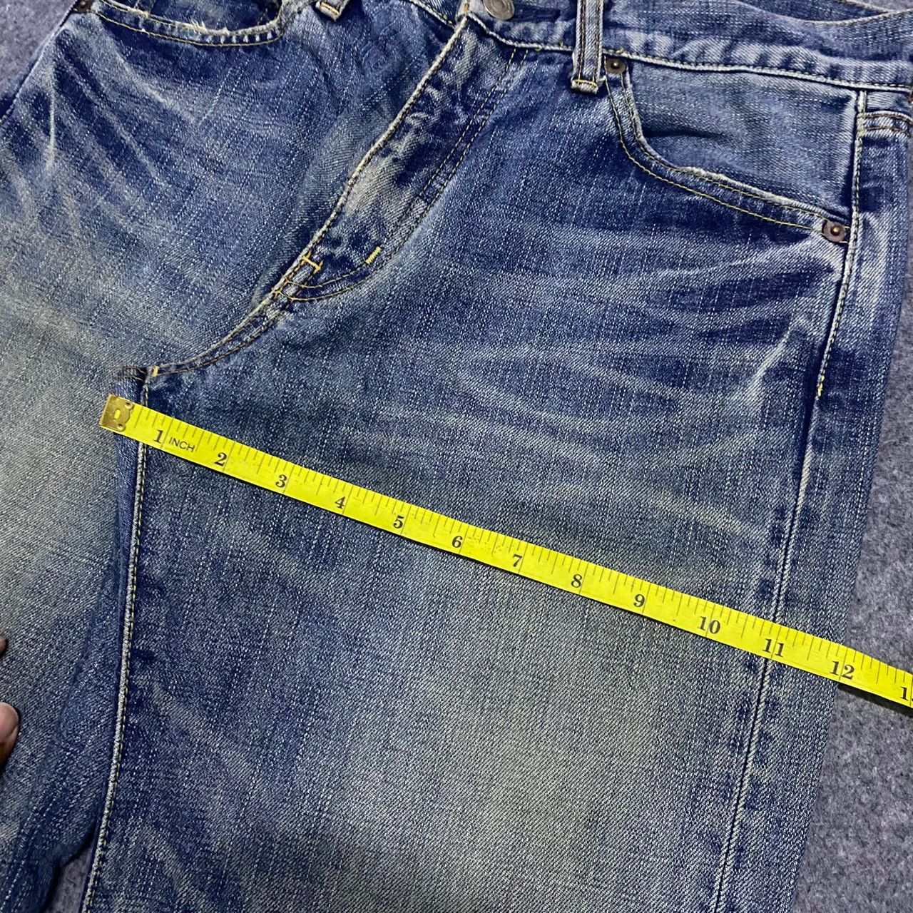 If Six Was Nine 💥Best Offer💥Vintage Uniqlo Original Basic Denim Size US 31 - 6 Thumbnail