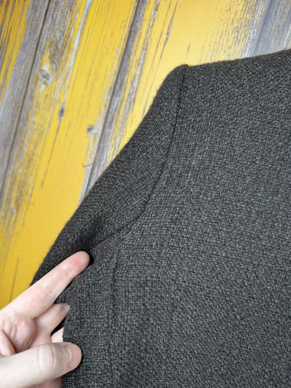 Dolce & Gabbana Archive Dolce & Gabbana Long Alpaca Wool Coat Made in Italy Size L / US 10 / IT 46 - 24 Thumbnail