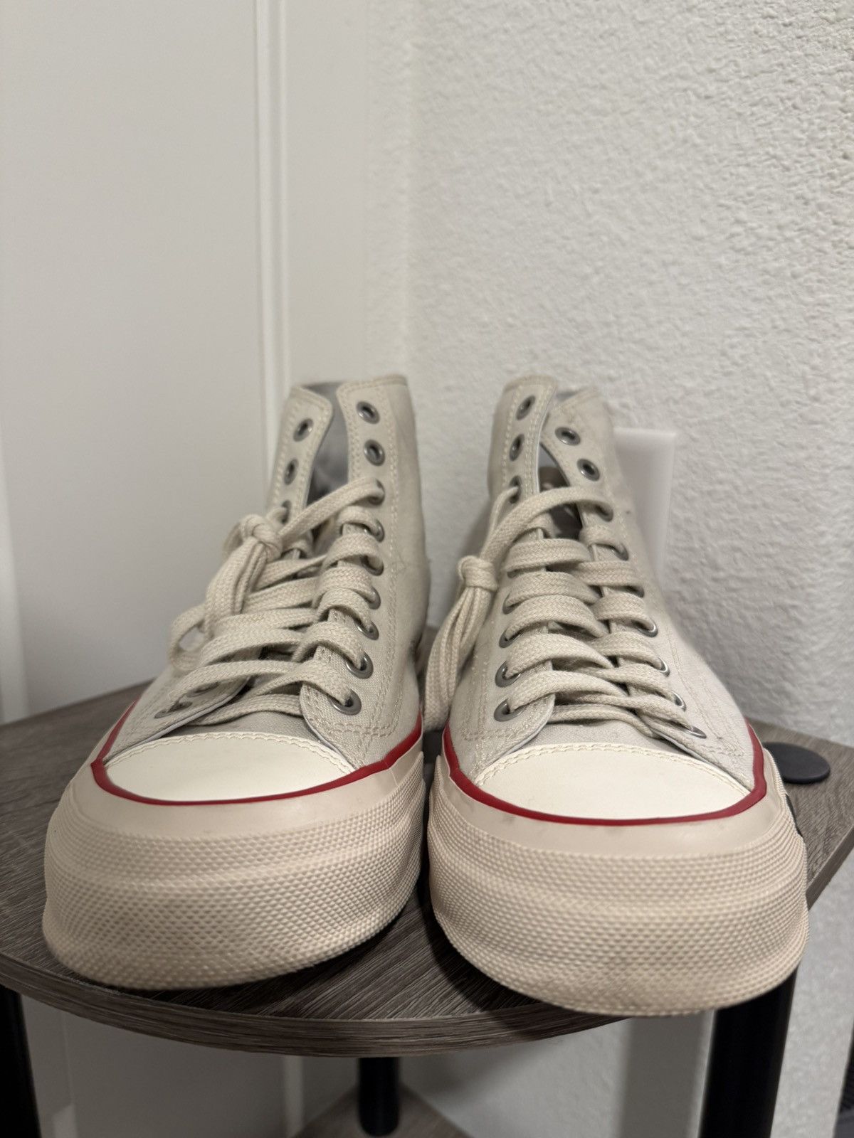 Visvim Visvim skagway hi top sneakers in white Size US 10 / EU 43 - 8 Thumbnail