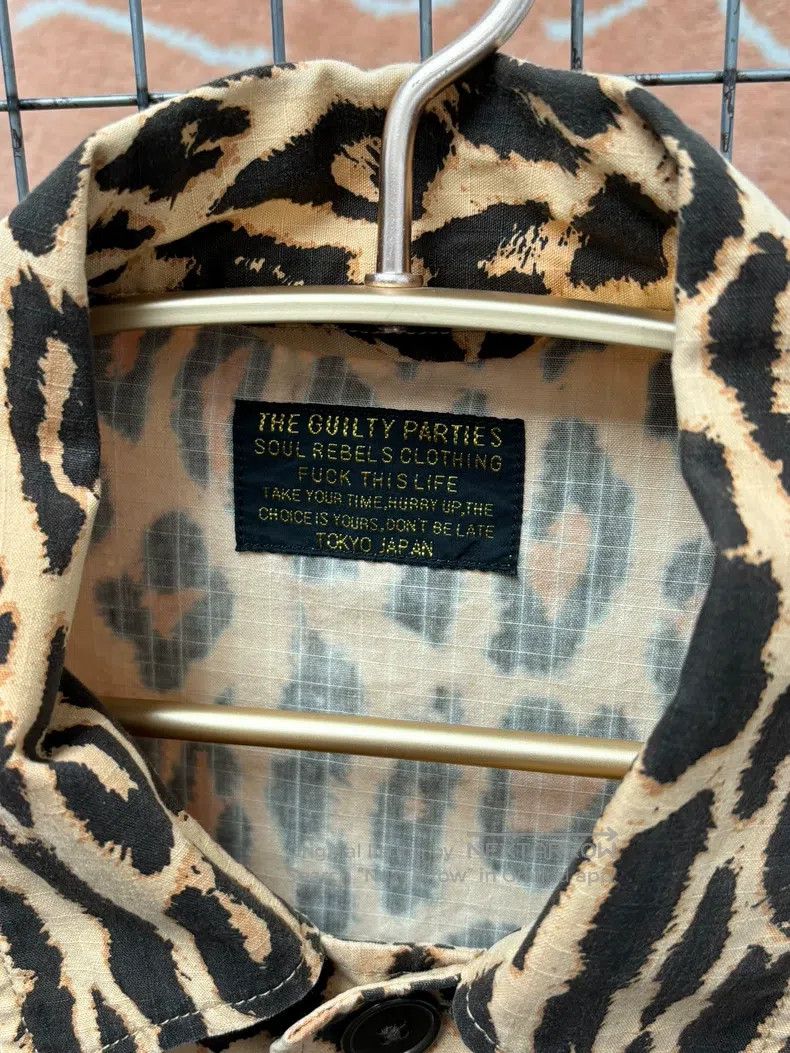 Wacko Maria Wacko Maria Leopard military shirt Size US M / EU 48-50 / 2 - 4 Thumbnail