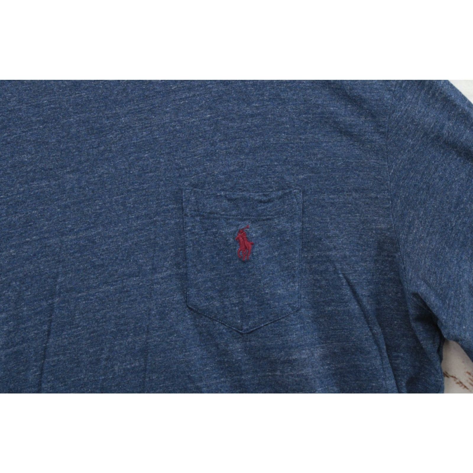 Polo Ralph Lauren Polo Ralph Lauren Shirt Men's XXL Blue Crew Neck Lightweight Outdoor Long Sleeve Size US XXL / EU 58 / 5 - 3 Thumbnail