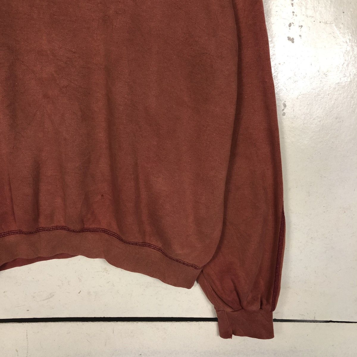 Japanese Brand 📌Vintage Sweatshirt Comme Ca Ism Big Logo Size US M / EU 48-50 / 2 - 7 Thumbnail