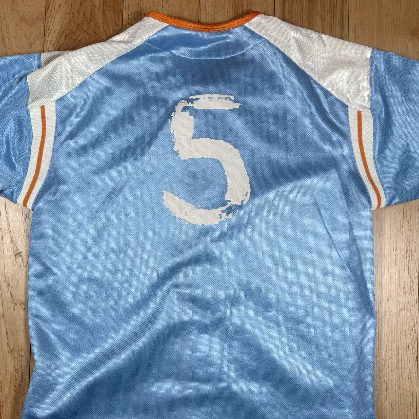 Fubu VINTAGE FUBU Baseball Jersey Mens XL Powder Blue Button 05 Sports Series Y2K Sports Mens XL Blue Size US XL / EU 56 / 4 - 6 Thumbnail