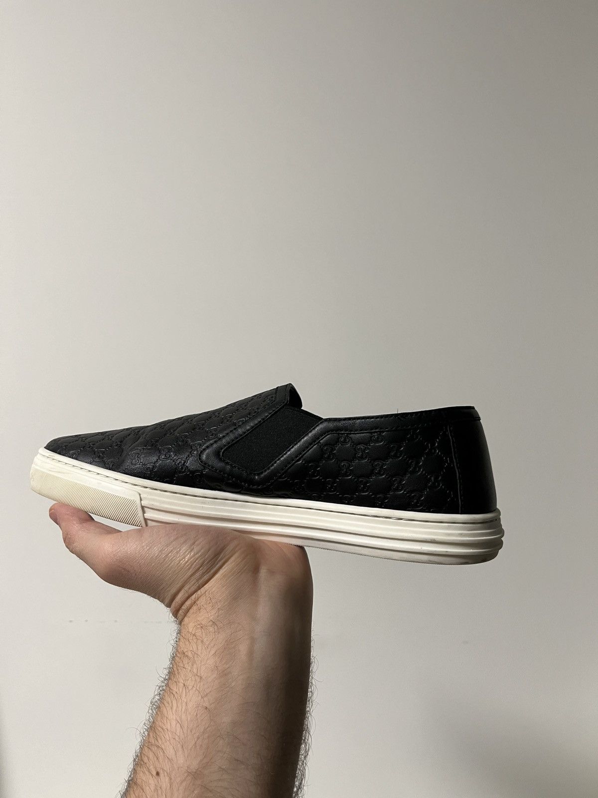 Gucci Gucci Microguccissima Monogram Leather Slip On Size US 7 / IT 37 - 16 Thumbnail