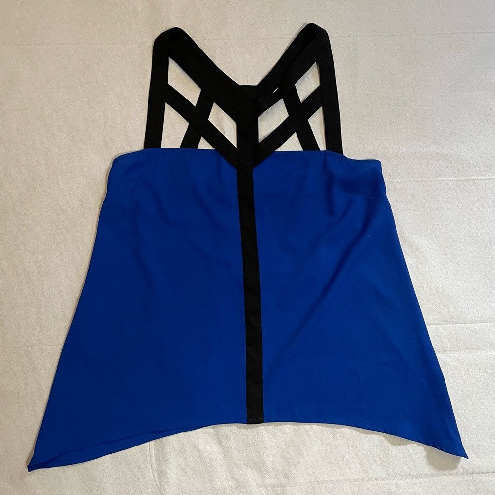 Other New Bisou Bisou Blue Black Tank Top Size S Size S / US 4 / IT 40 - 6 Thumbnail