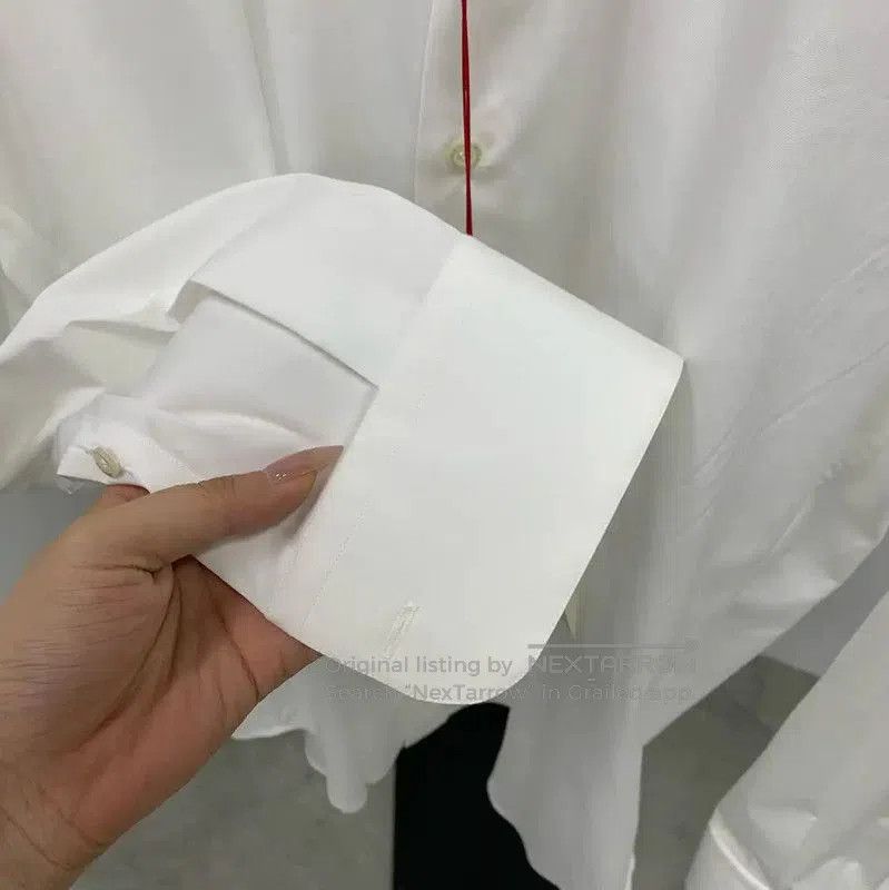 Alexander McQueen Alexander McQUEEN Men's Cotton White Shirt . Size US L / EU 52-54 / 3 - 6 Thumbnail