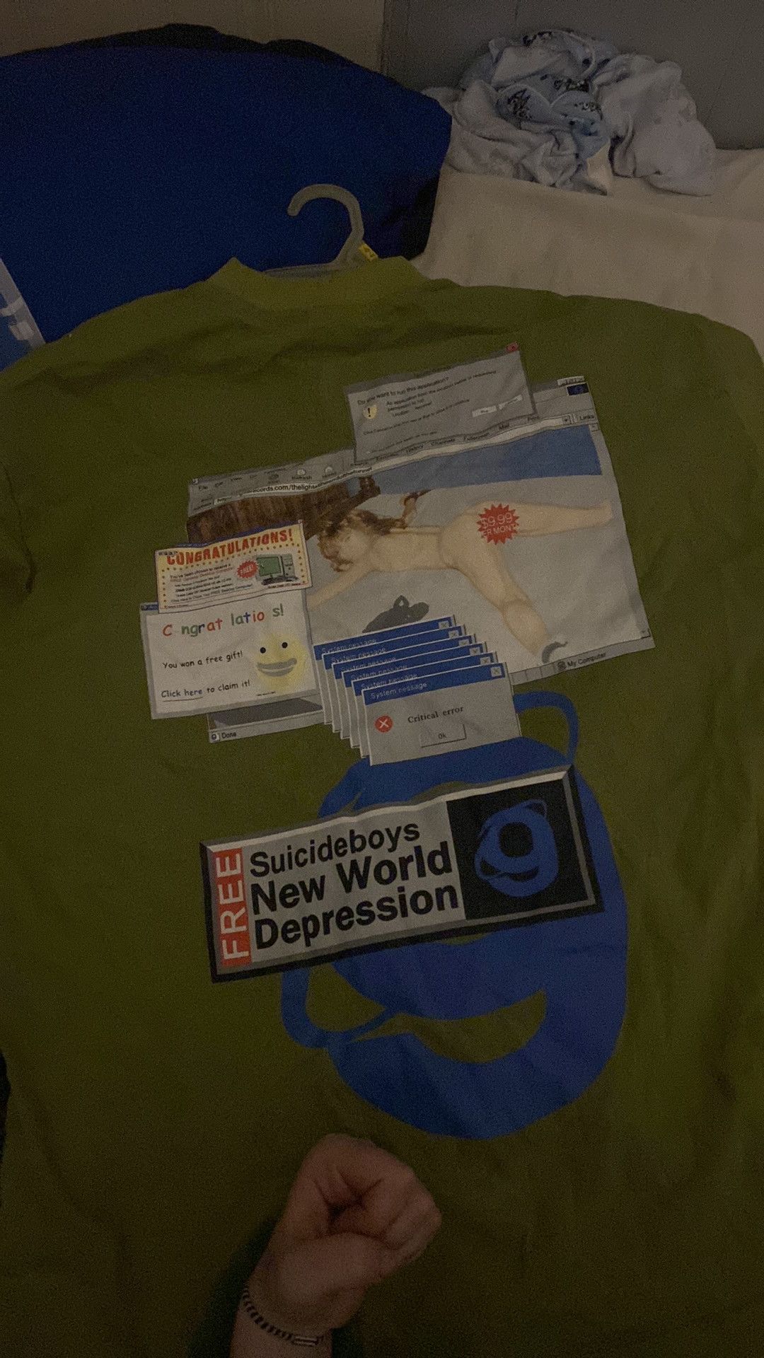 G59 Records Suicideboys shirt new world depression ad blocker Size US L / EU 52-54 / 3 - 2 Thumbnail