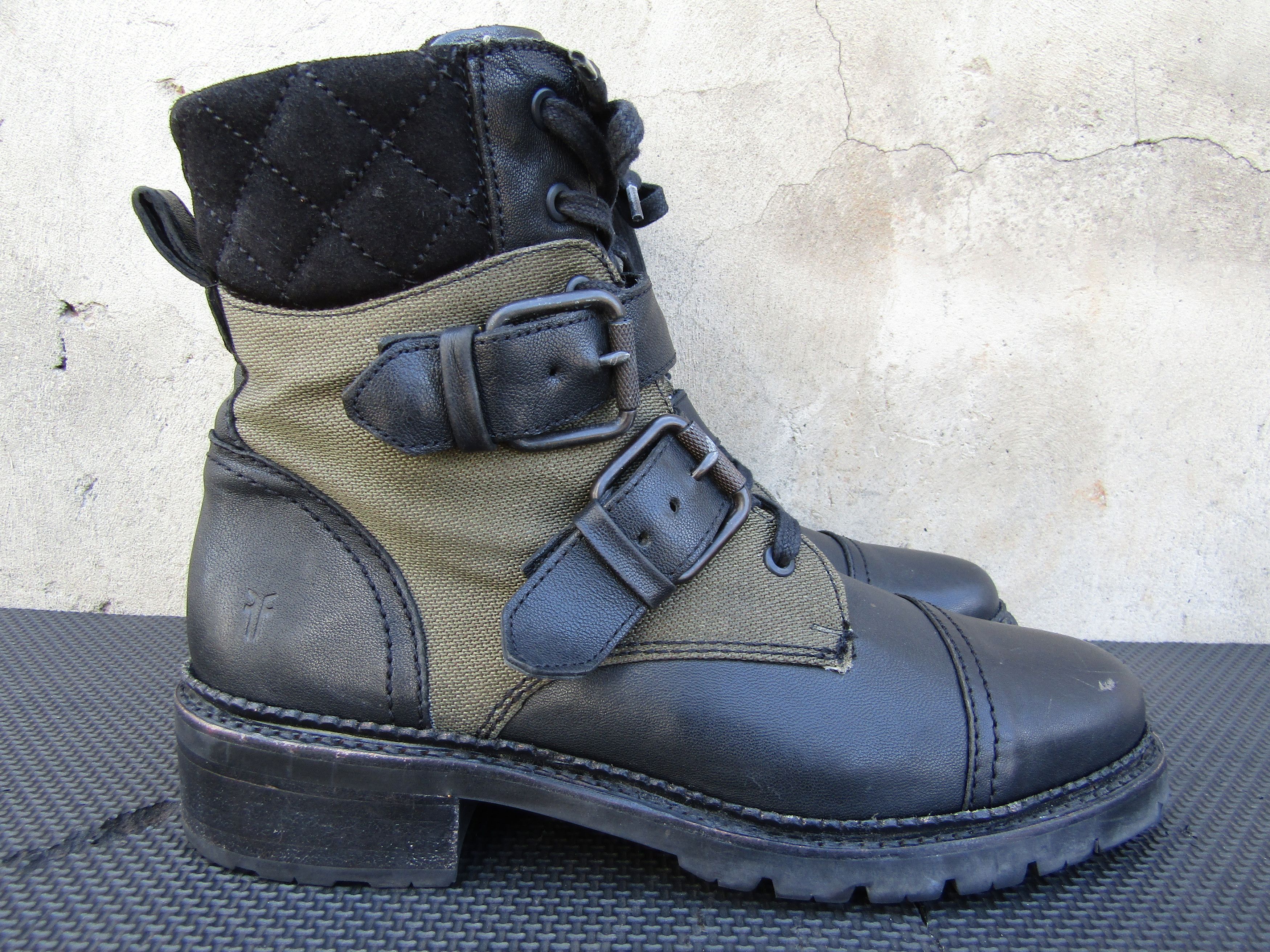 Frye Frye Scout Combat Boot Womens Work Utility Tactical Size US 8 / IT 38 - 6 Thumbnail