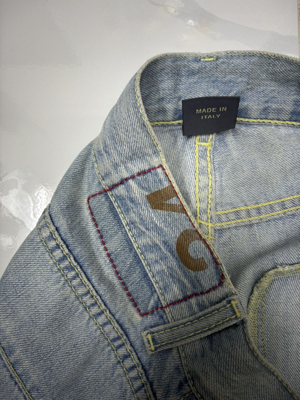 Dondup × If Six Was Nine × Japanese Brand Vintage Dondup Made in Italy Selvedge Denim Jeans Size US 34 / EU 50 - 11 Thumbnail