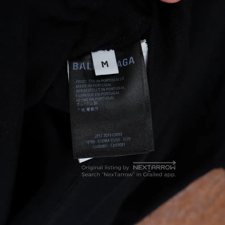 Balenciaga Balenciaga Letter Logo Pocket Short Sleeve T-Shirt Size US M / EU 48-50 / 2 - 5 Thumbnail