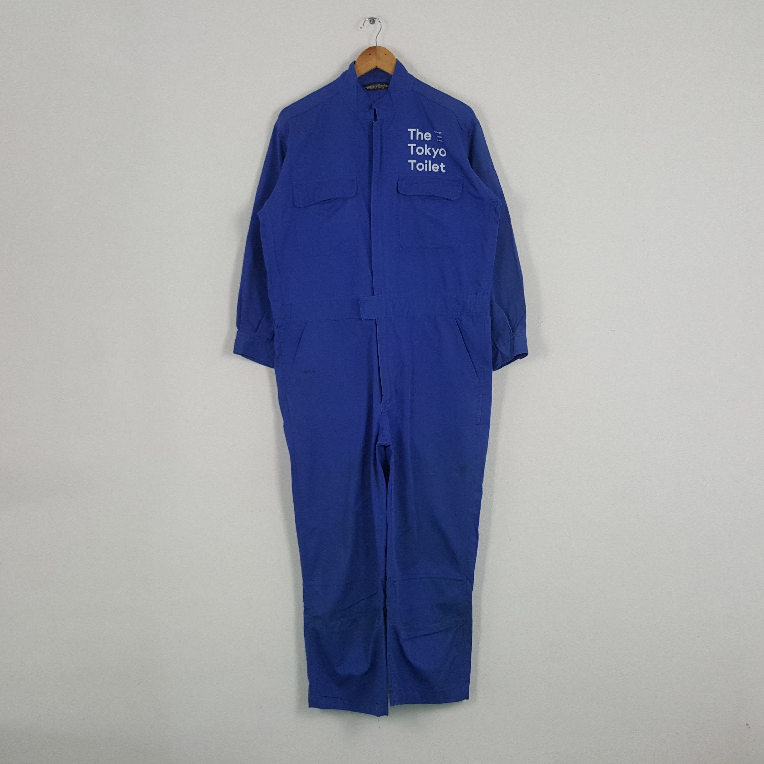 Japanese Brand × Vintage Vintage The Tokyo Toilet Japanese Custom Art Coverall Jacket Size US L / EU 52-54 / 3 - 4 Thumbnail