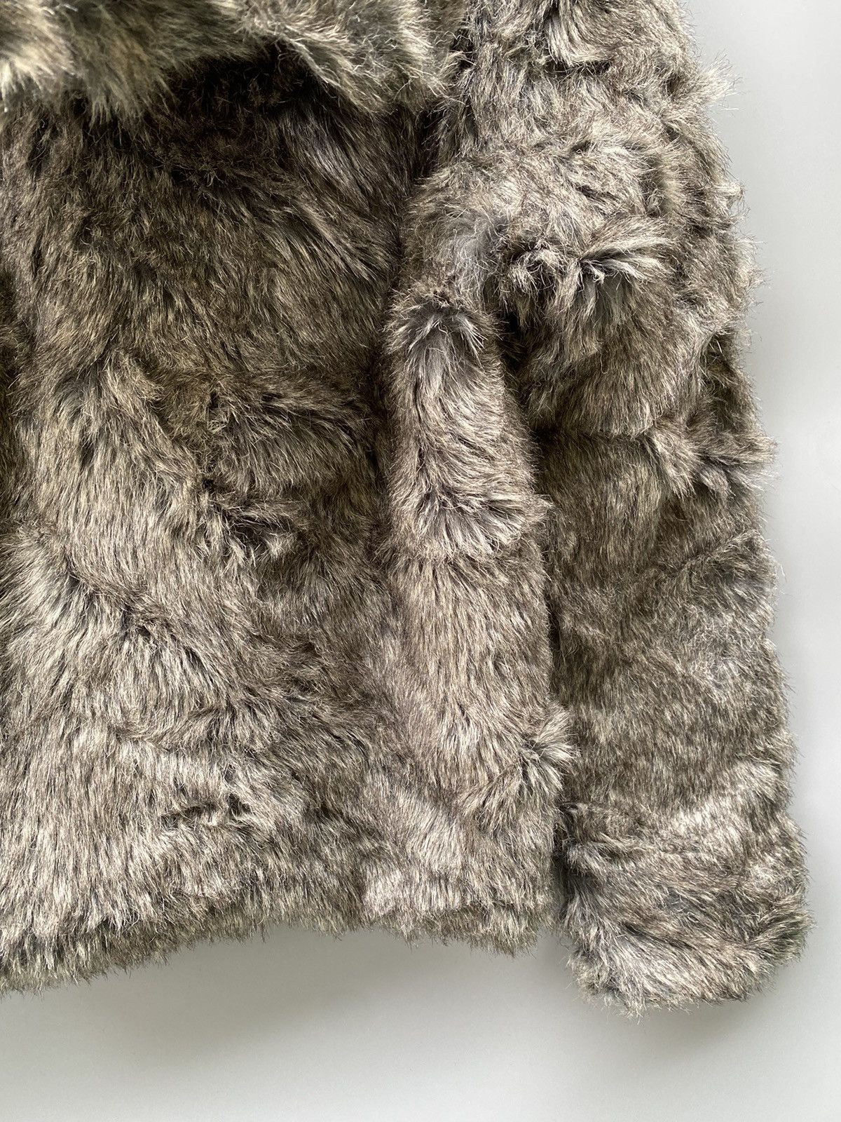 Ne-Net Ne-net Faux Fur Bear Ear Zip Hoodie Size US S / EU 44-46 / 1 - 12 Thumbnail