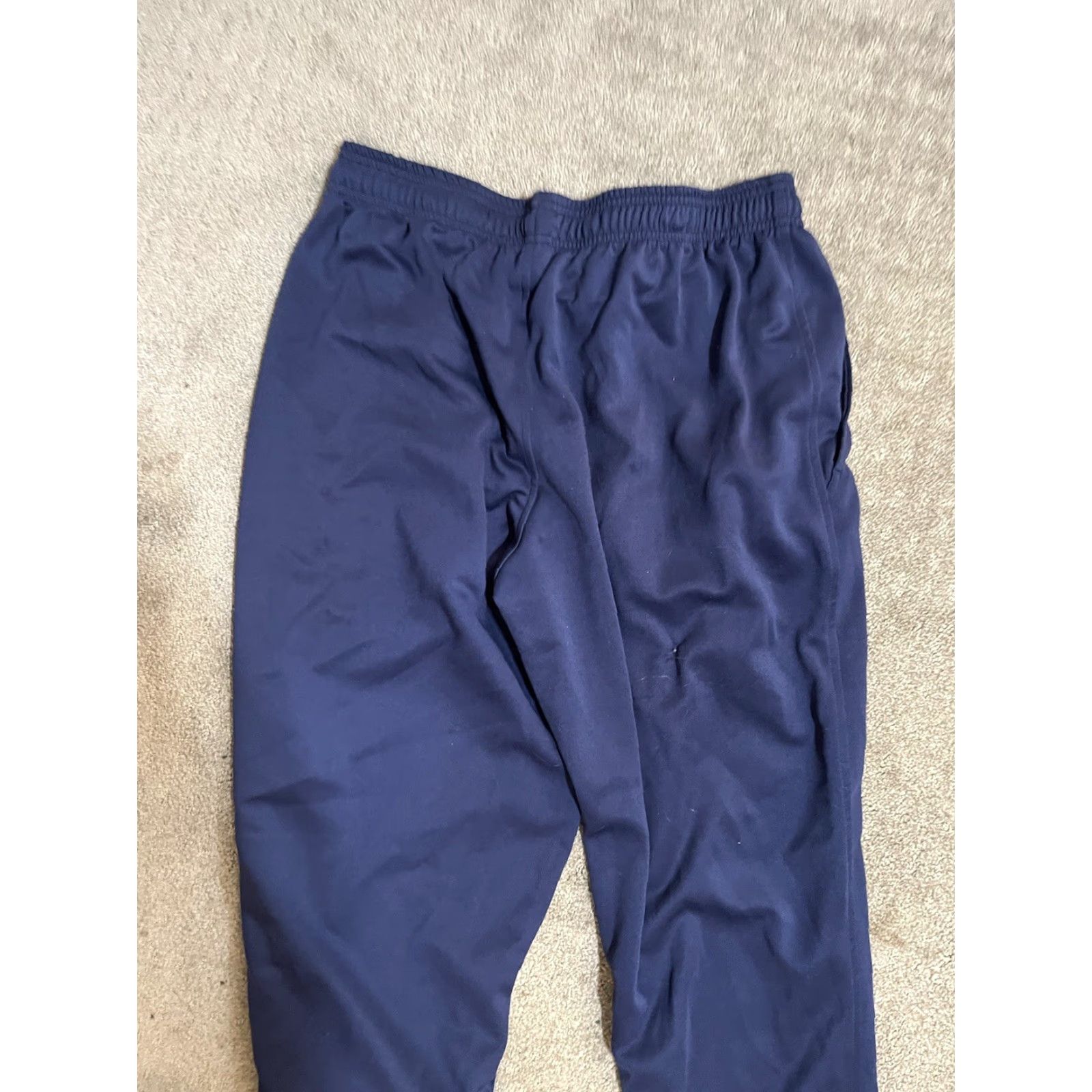 Champion Champion Sweatpants Men’s Blue Authentic Athleticwear Logo Pockets Straight Relaxed Regular Size M Casual Active Sports Pant Size US 31 - 4 Thumbnail