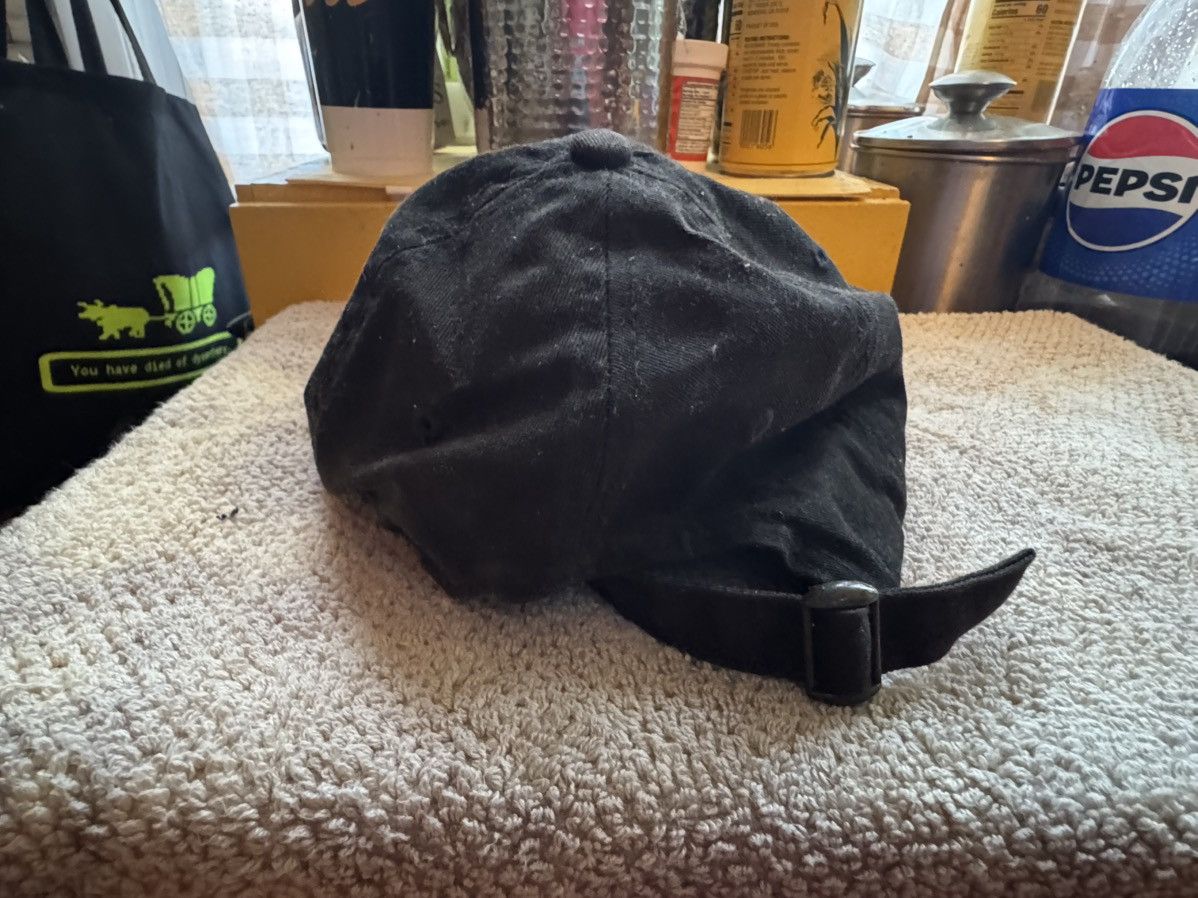 Other Shlohmo Dark Red Embroidered Rose Black Hat Size ONE SIZE - 5 Thumbnail