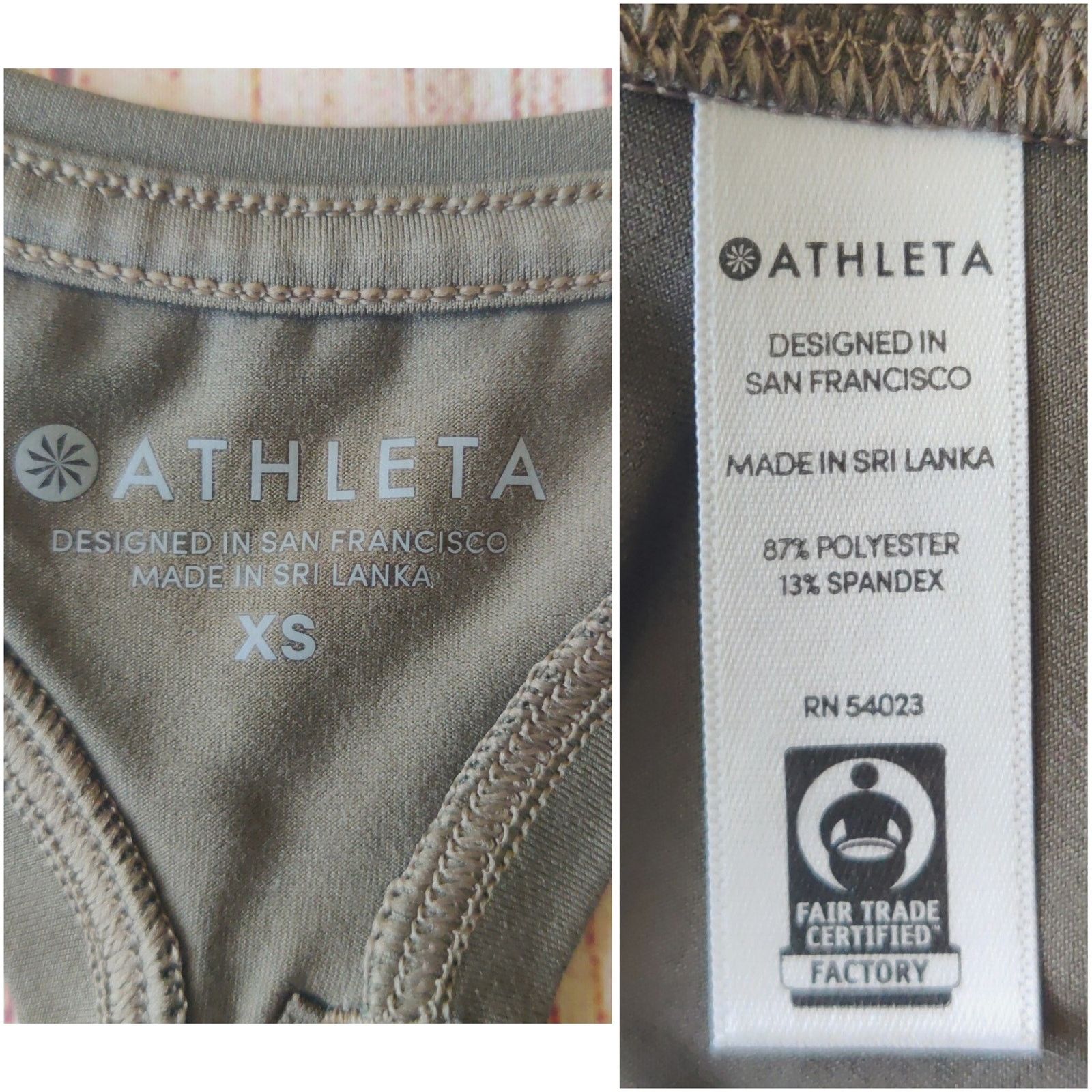 Athleta Athleta Limitless Camo Keyhole Tank sz XS Size XS / US 0-2 / IT 36-38 - 7 Thumbnail