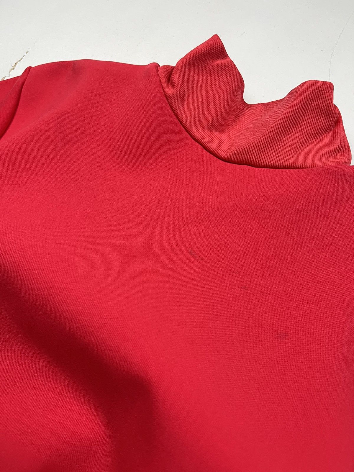 Balenciaga Balenciaga FW16 Asymmetric Red Zip Jacket – Runway Piece Size S / US 4 / IT 40 - 19 Thumbnail