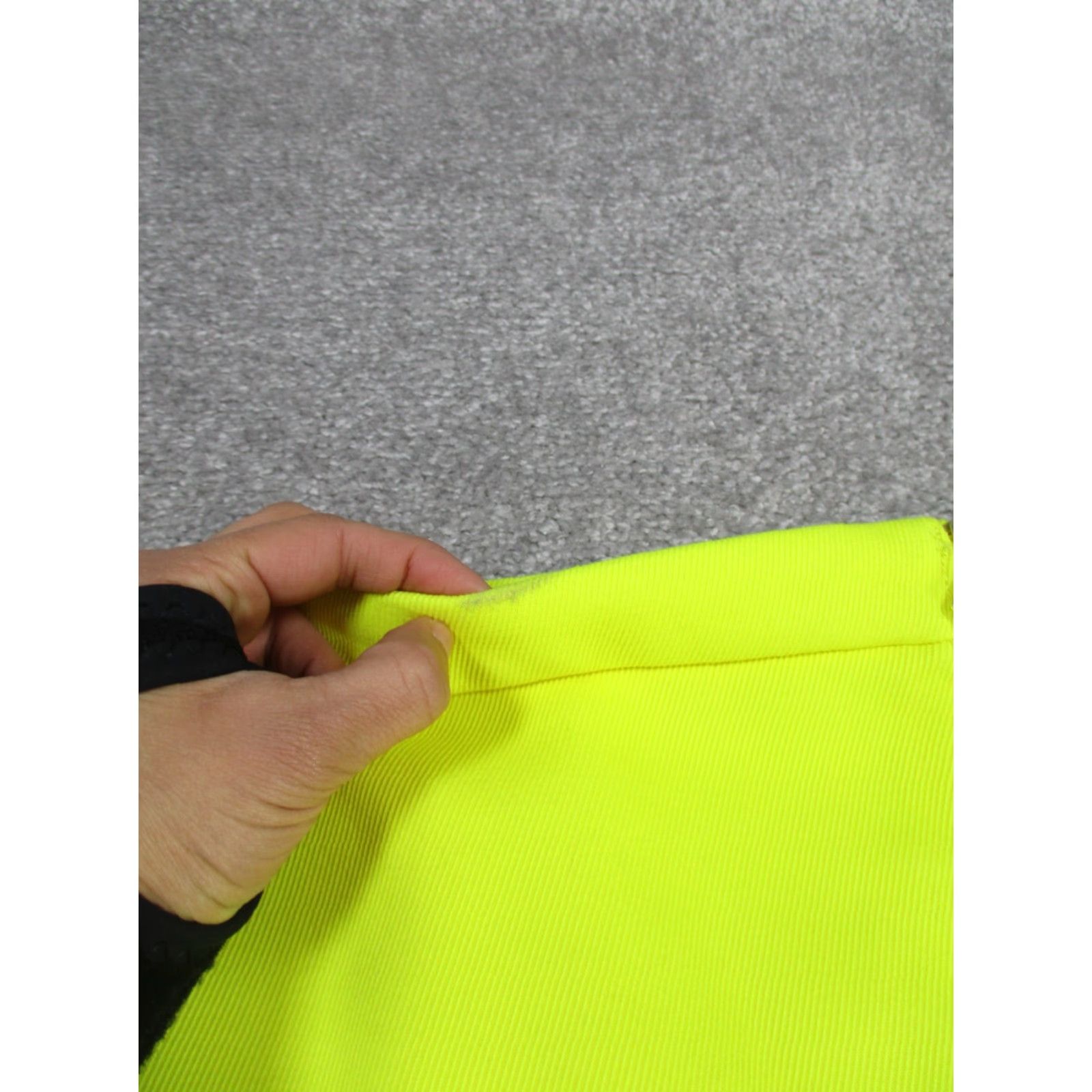 J.Crew VINTAGE J. Crew Pencil Skirt Womens 4 Yellow Full Front Zip Size 27" / US 4 / IT 40 - 2 Thumbnail