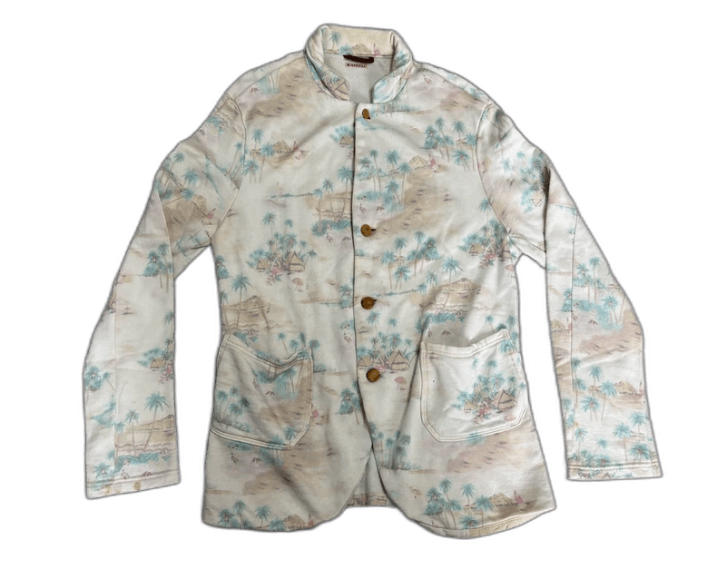 Kapital Vintage Printed Jacket with Scenic Design Size L / US 10 / IT 46 - 1 Thumbnail
