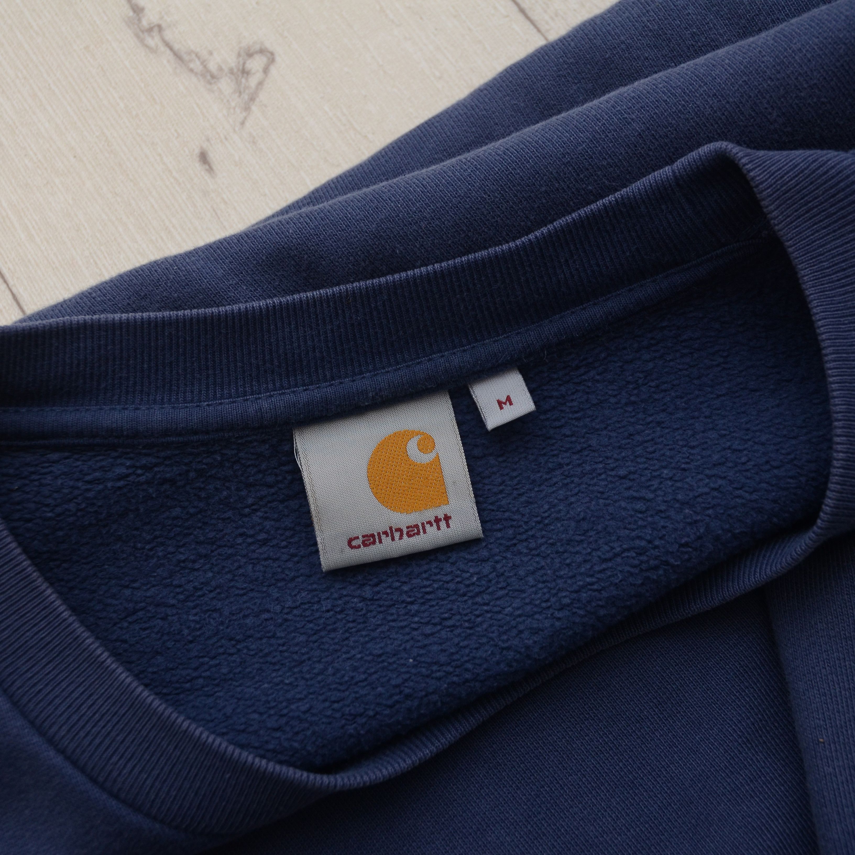 Carhartt × Carhartt Wip Carhartt Vintage Sweatshirt 00s Abstract Big Logo Streetwear Size US M / EU 48-50 / 2 - 12 Thumbnail