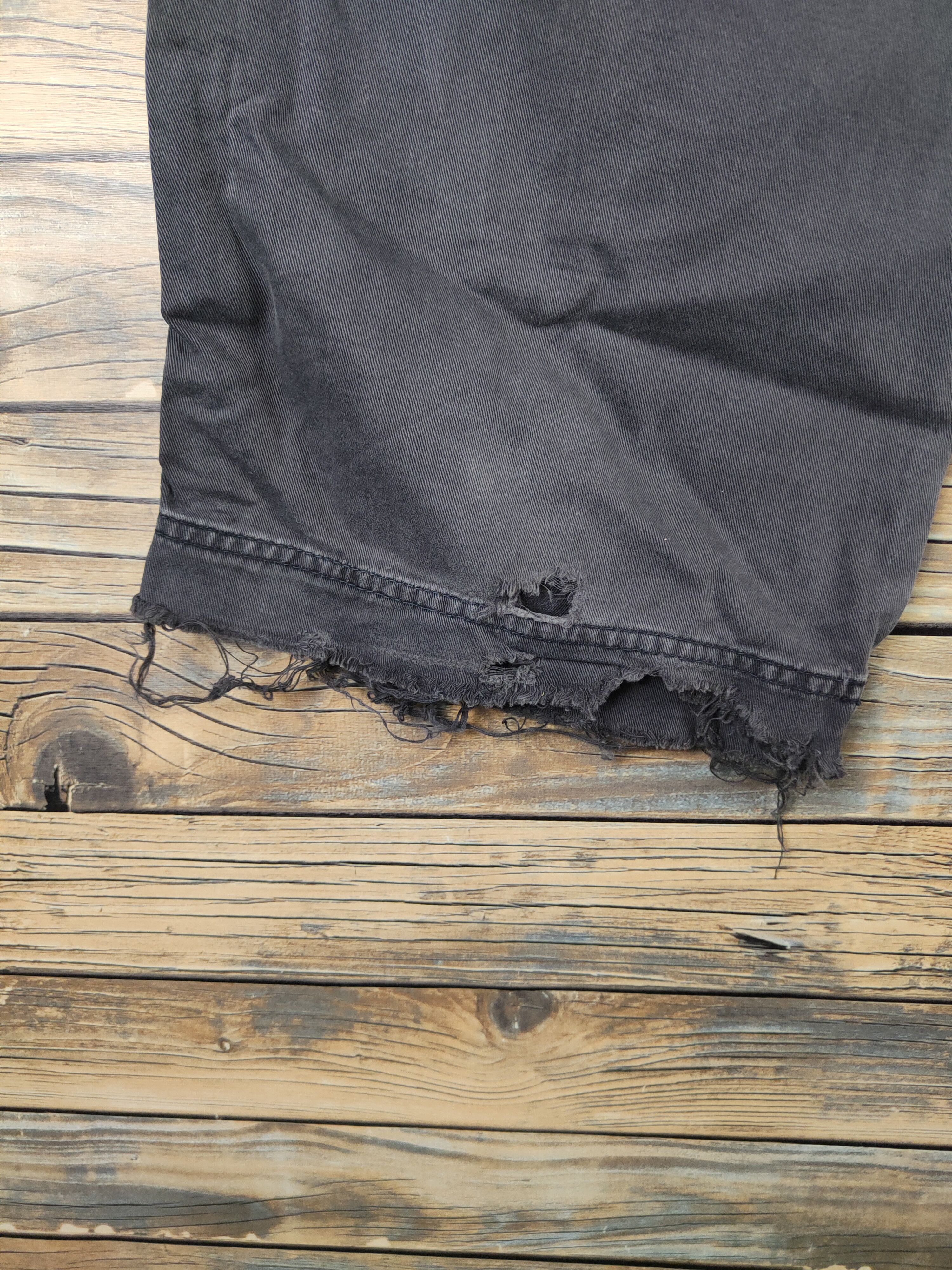 Japanese Brand DL Unionbay Black Multipocket Cargo Pants #2621 Size US 29 - 10 Thumbnail