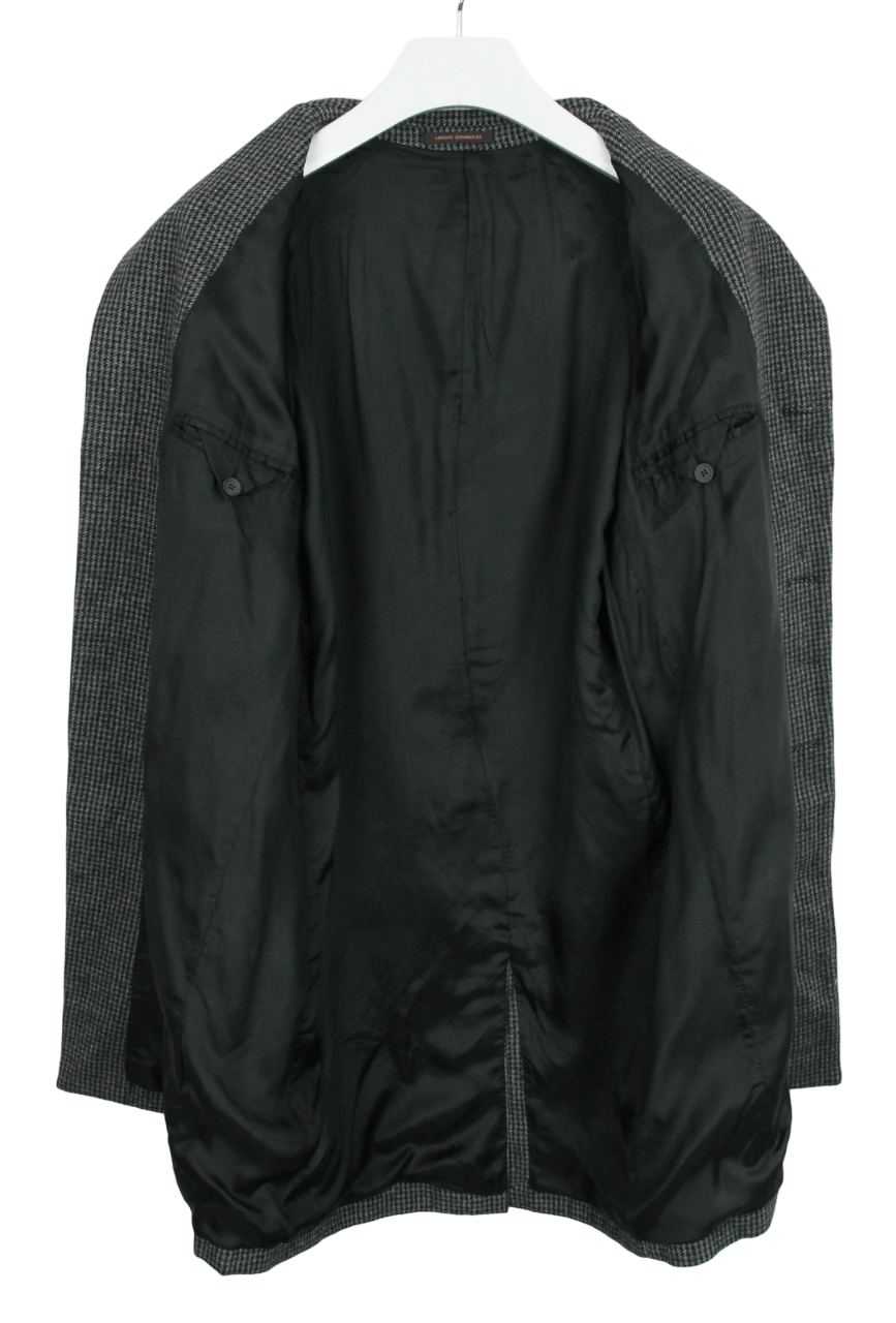 Adolfo Dominguez ADOLFO DOMINGUEZ Coat Men's (EU) 50 Wool Blend Houndstooth Size US L / EU 52-54 / 3 - 2 Thumbnail